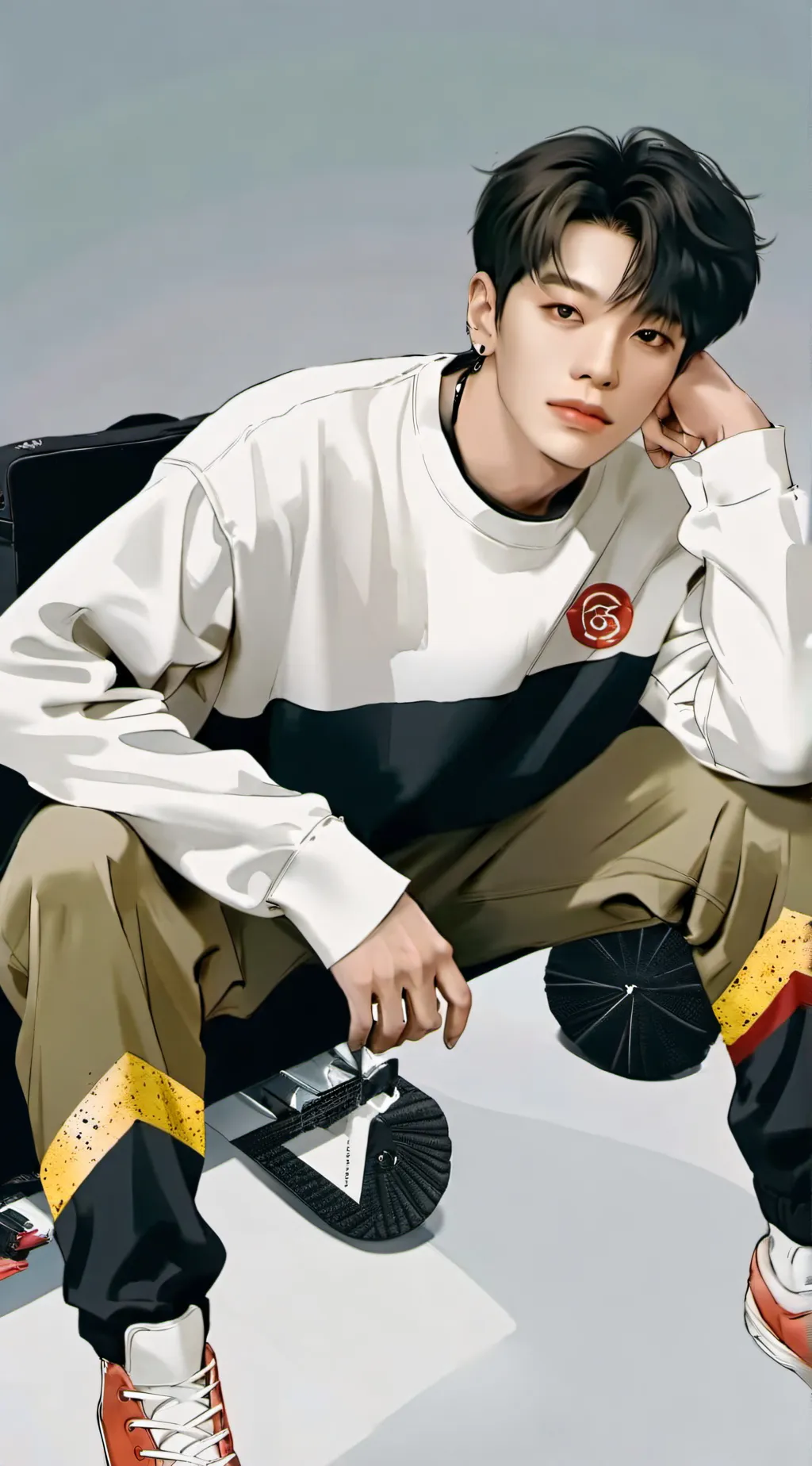 ai character: Skz background