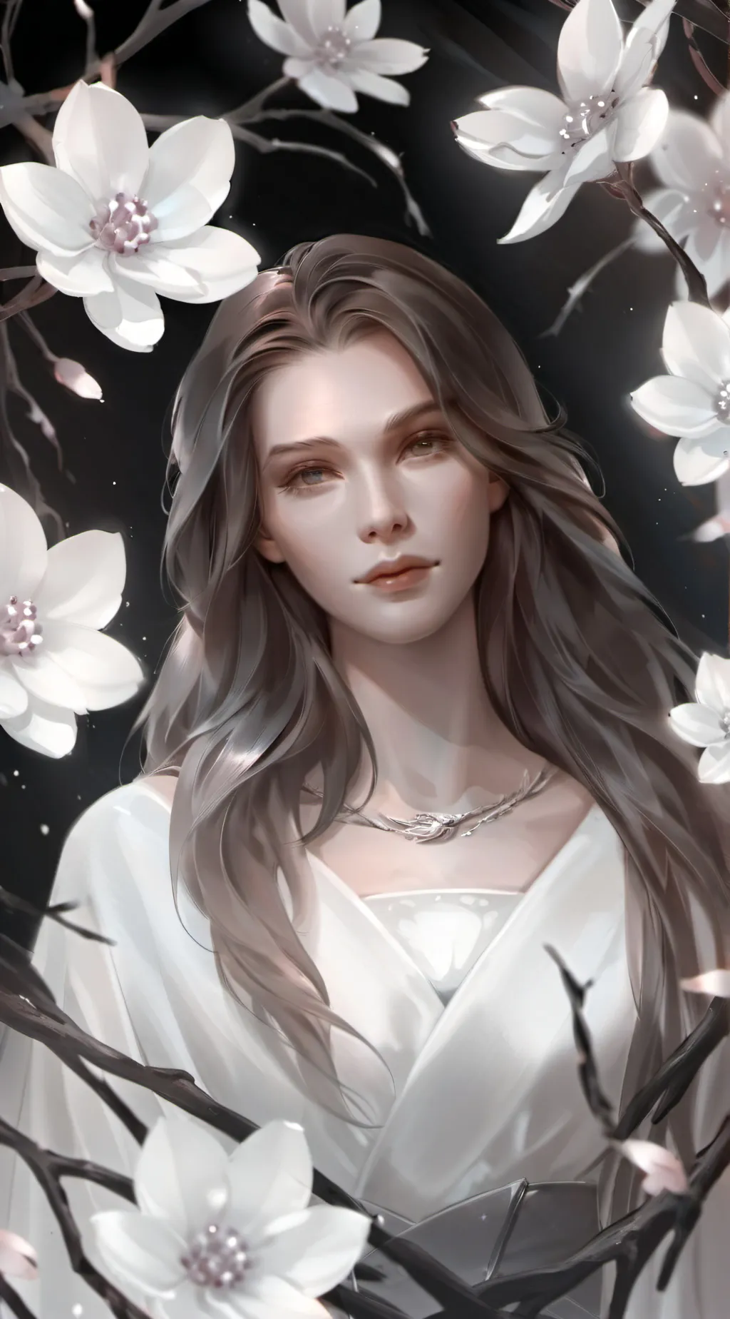 ai character:  Running spirit background