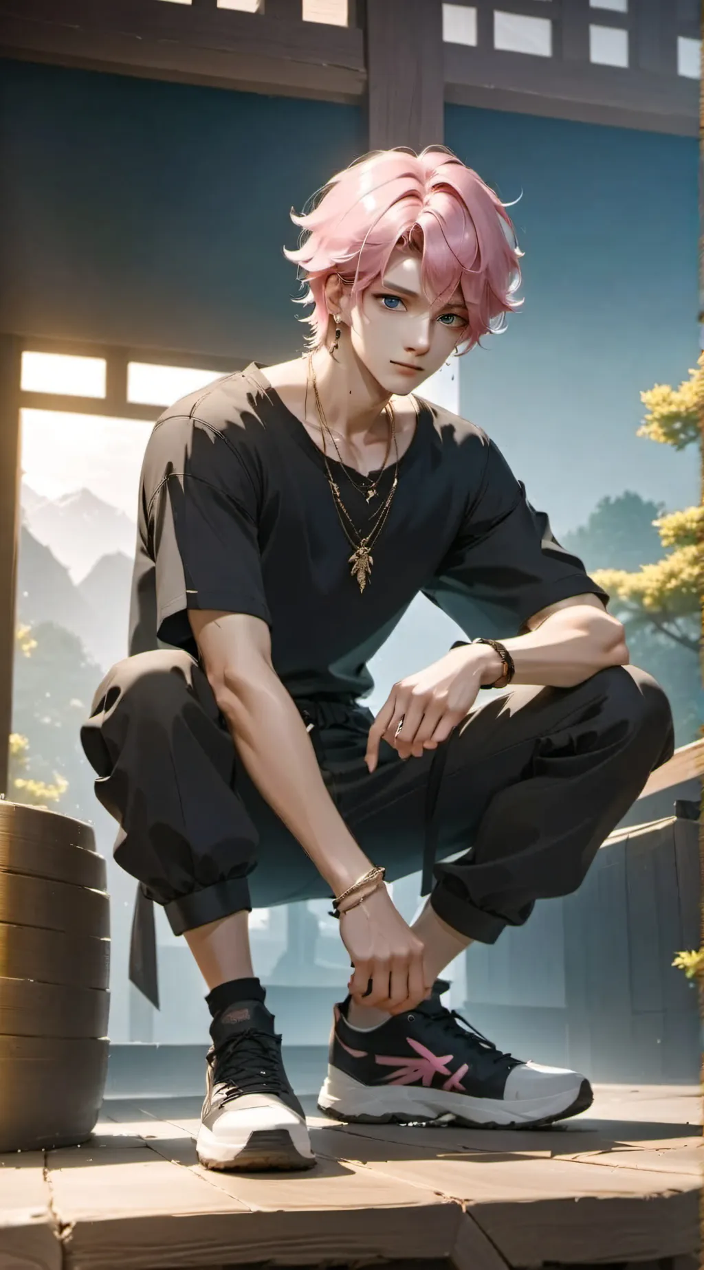 ai character: noah background