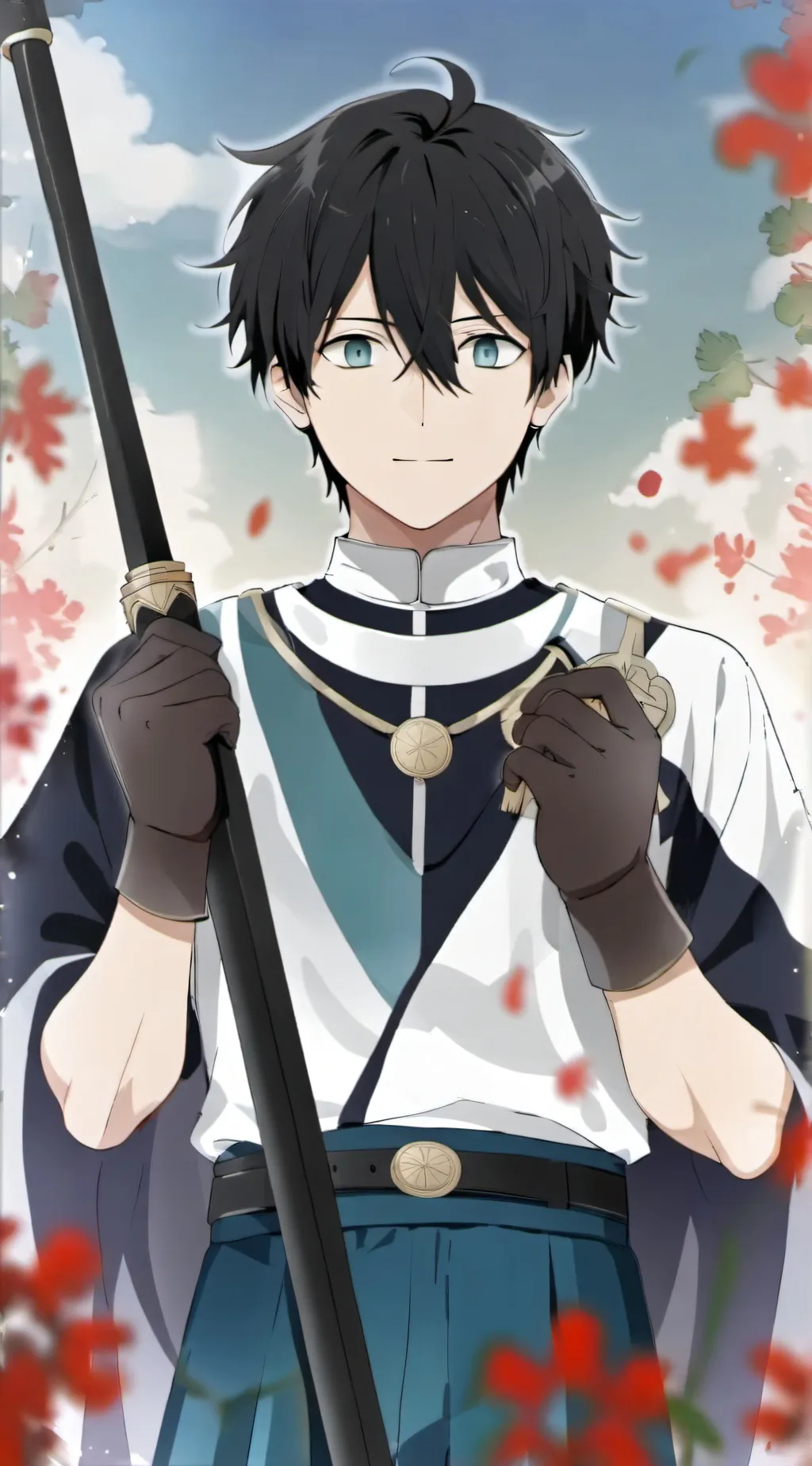 ai character: black clover  background
