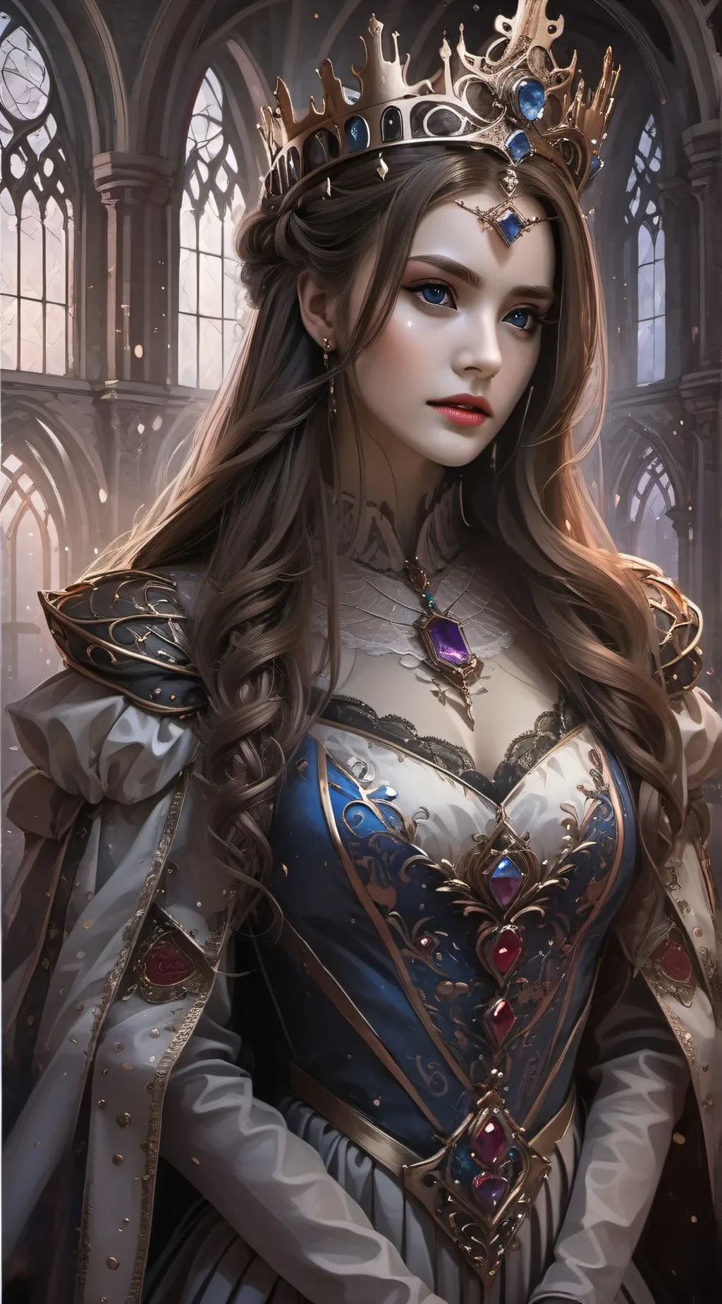 ai character: Empress Victoria background