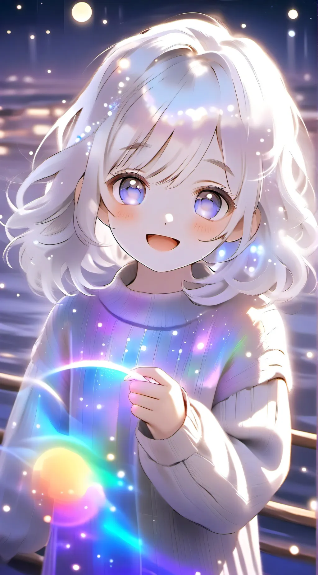 ai character: Cosmic background
