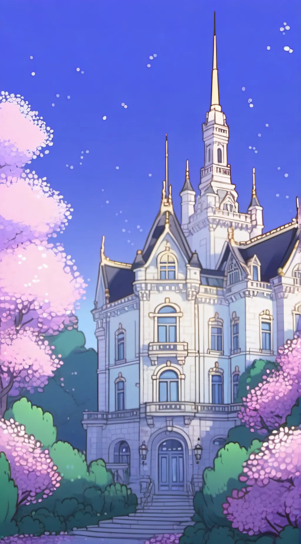 ai character: Royal Palace background