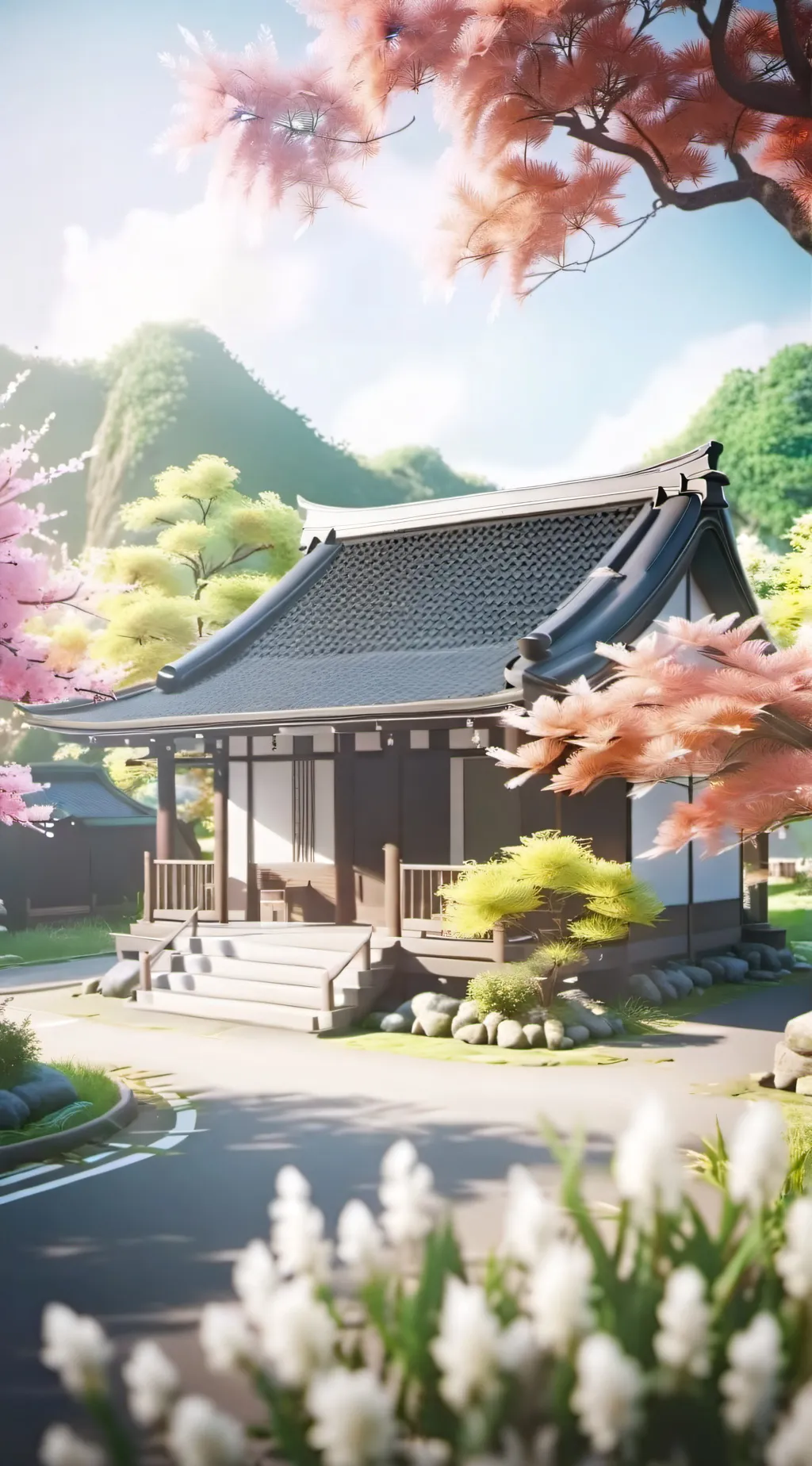 ai character: Ubuyashiki Mansion background