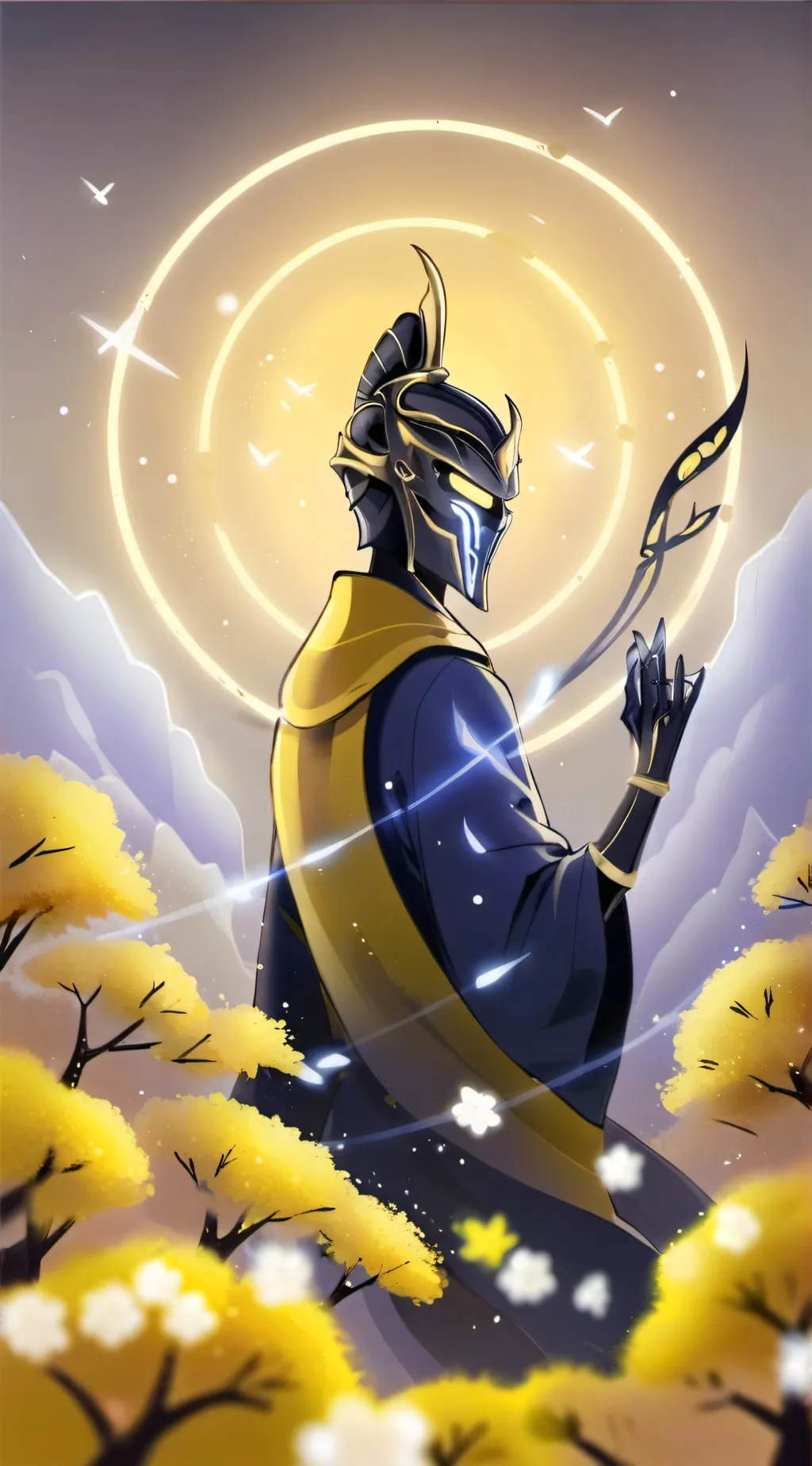 ai character: Hh background