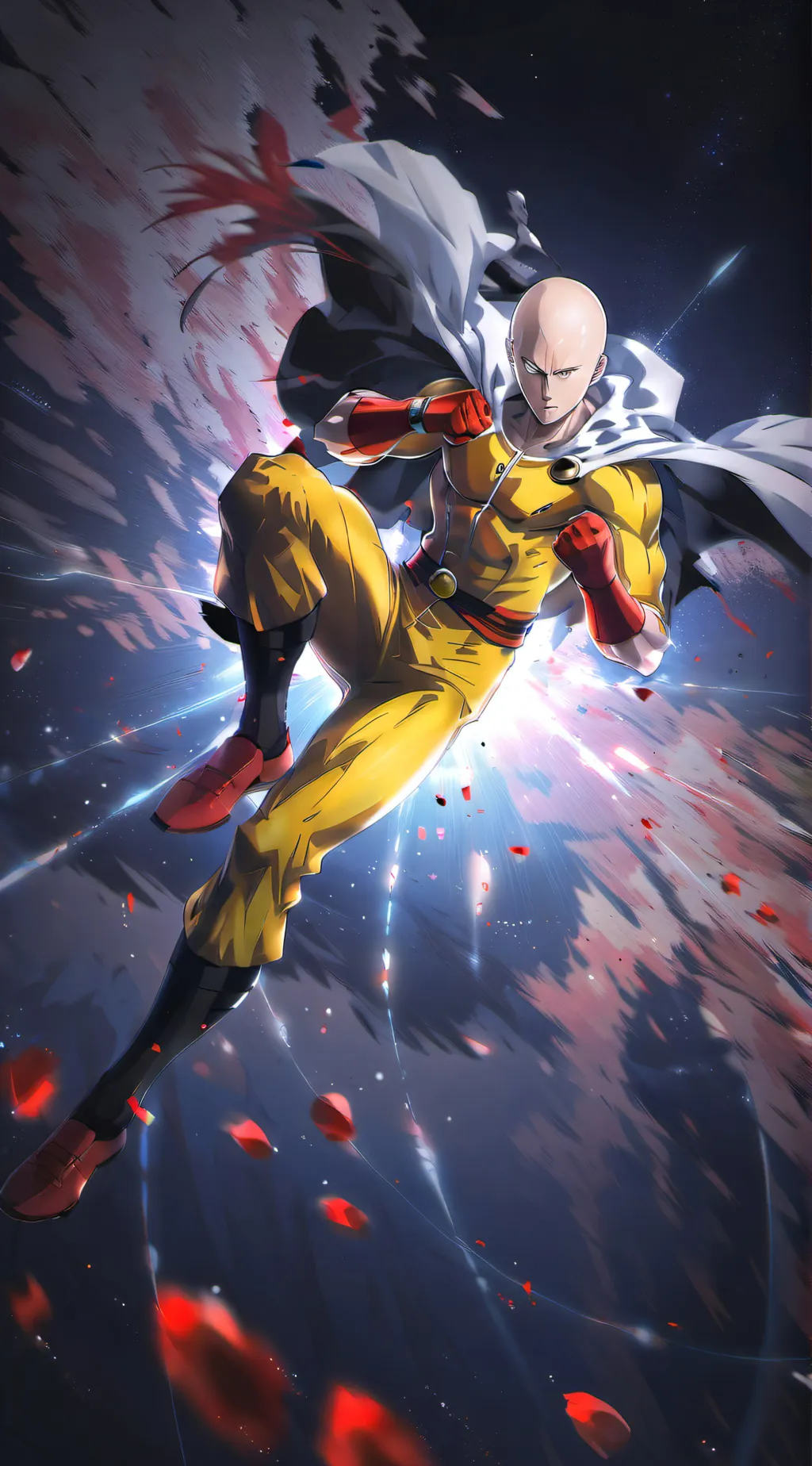 ai character: One punch man background