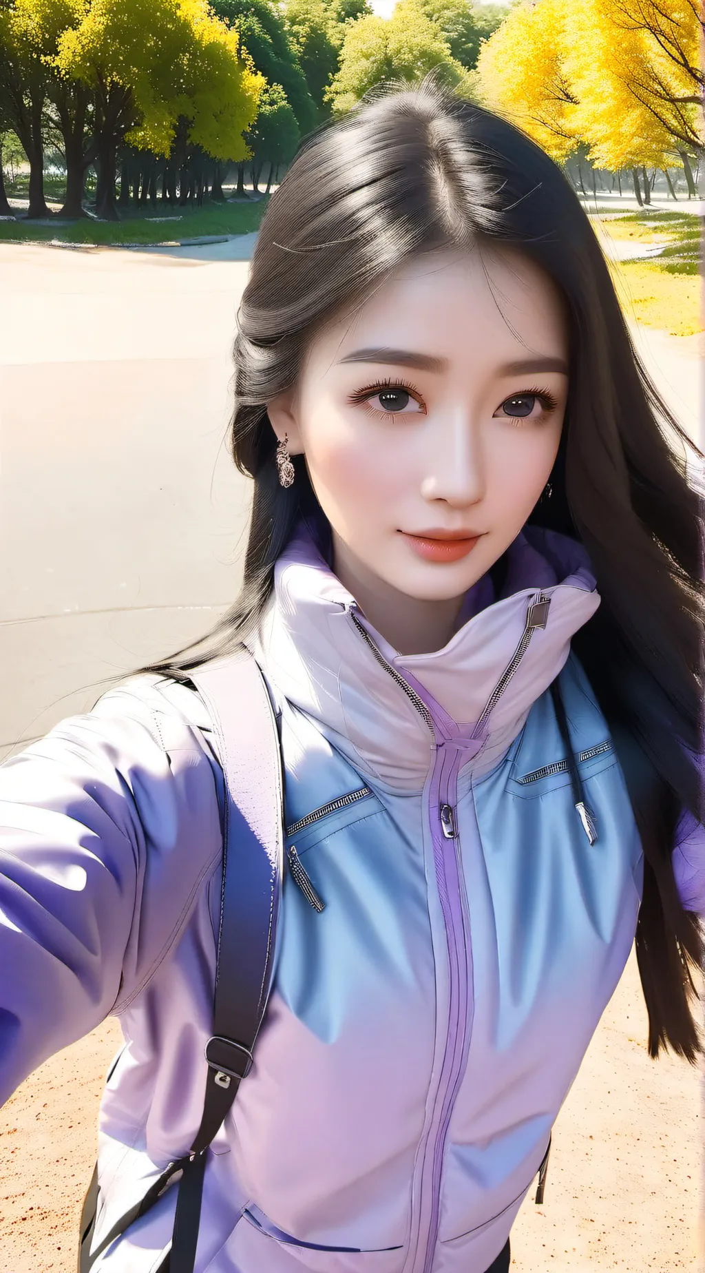 ai character: Kaede (tripleS) background