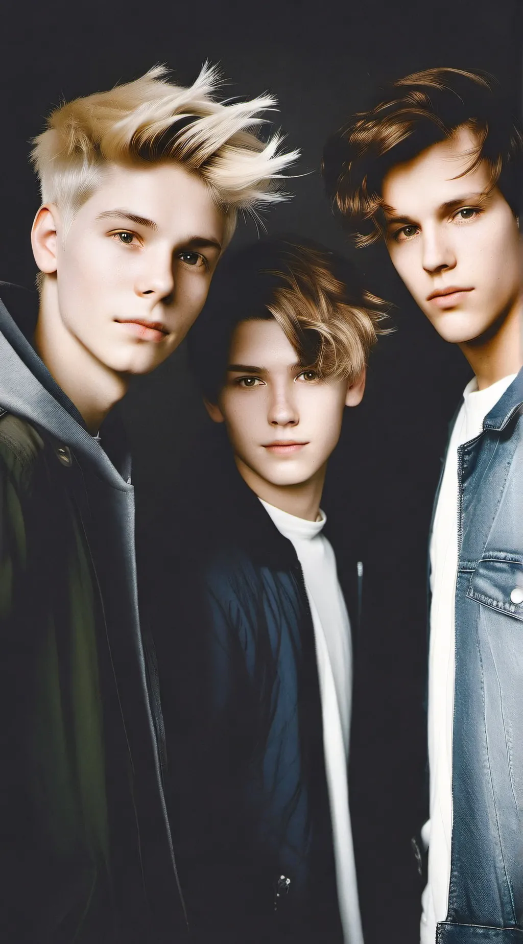 ai character: Three best friends background