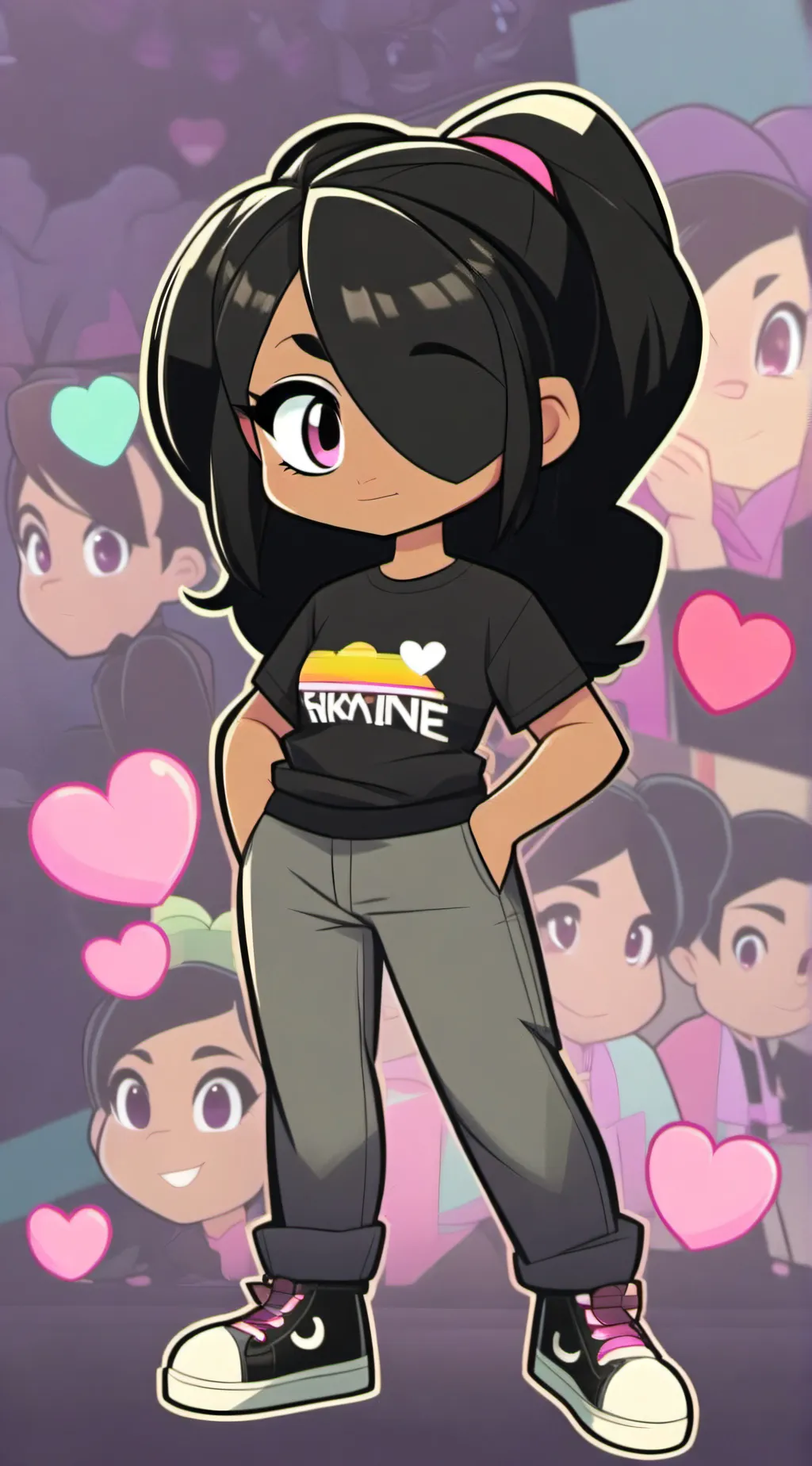 ai character: Nora background