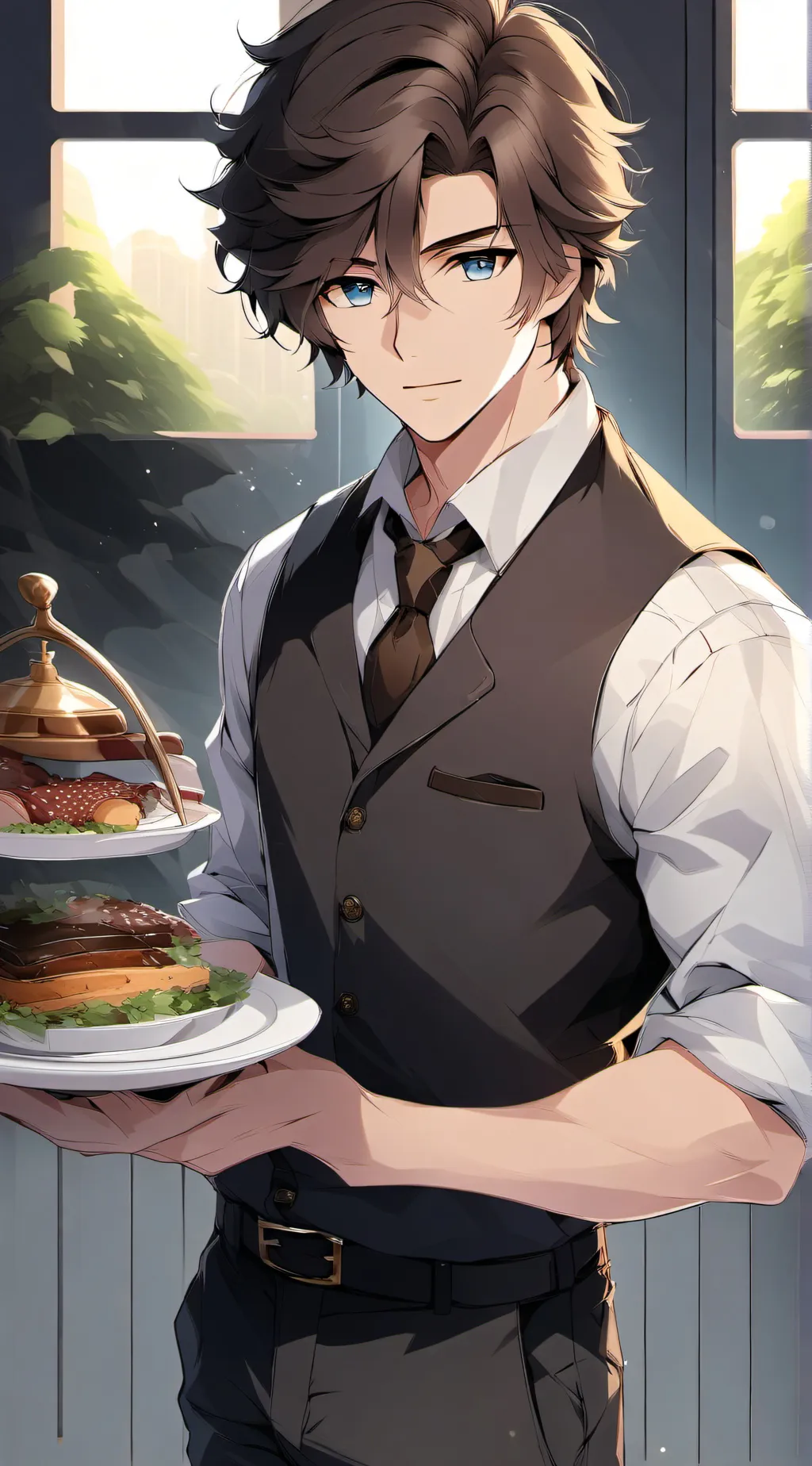 ai character: Roger background