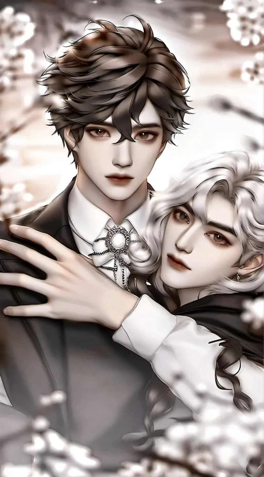 ai character: Williams  &   leo background