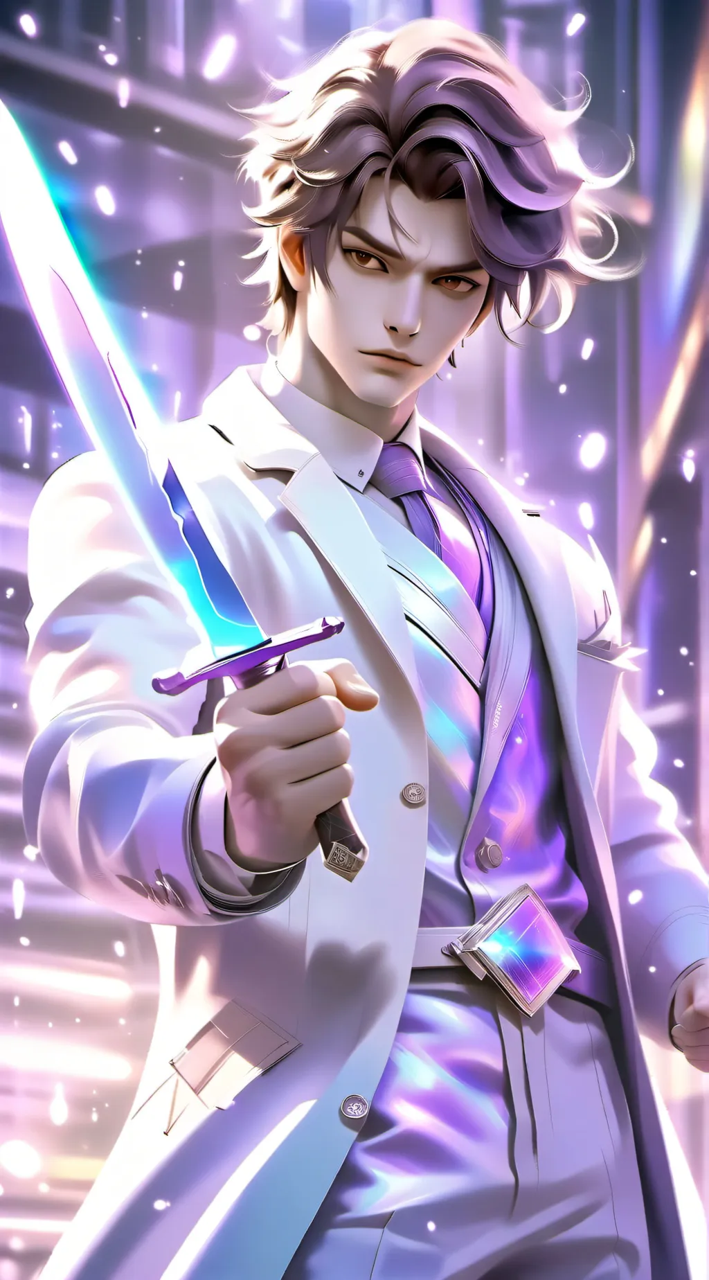 ai character: leo background