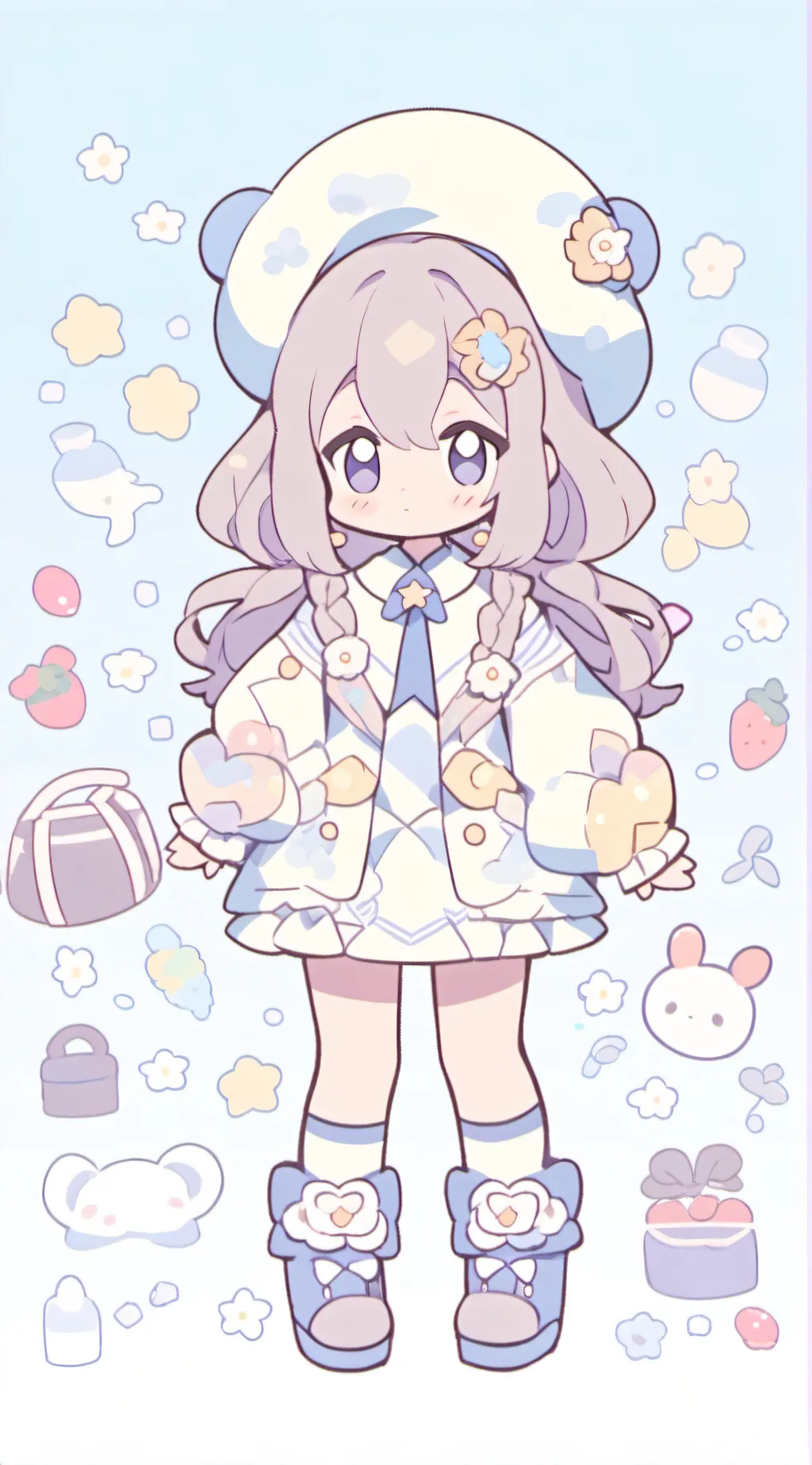 ai character: Fnafdaycare background