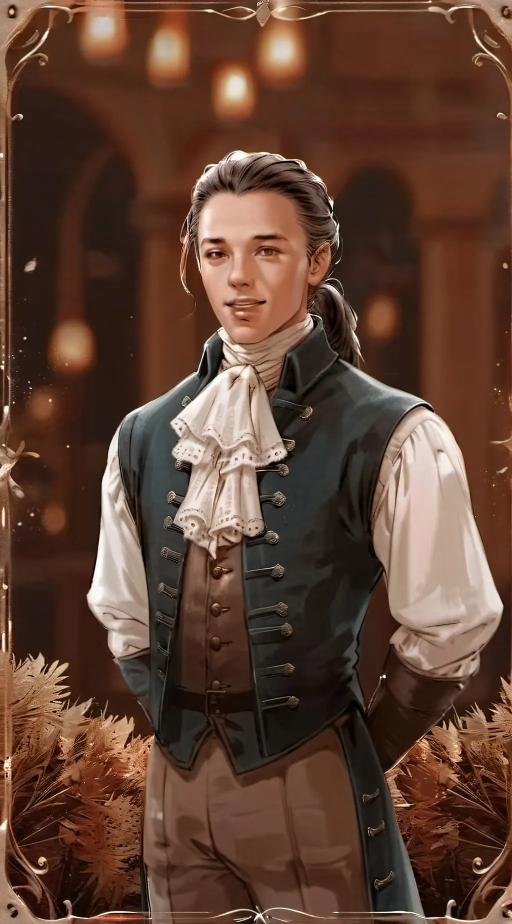 ai character: John Laurens  background