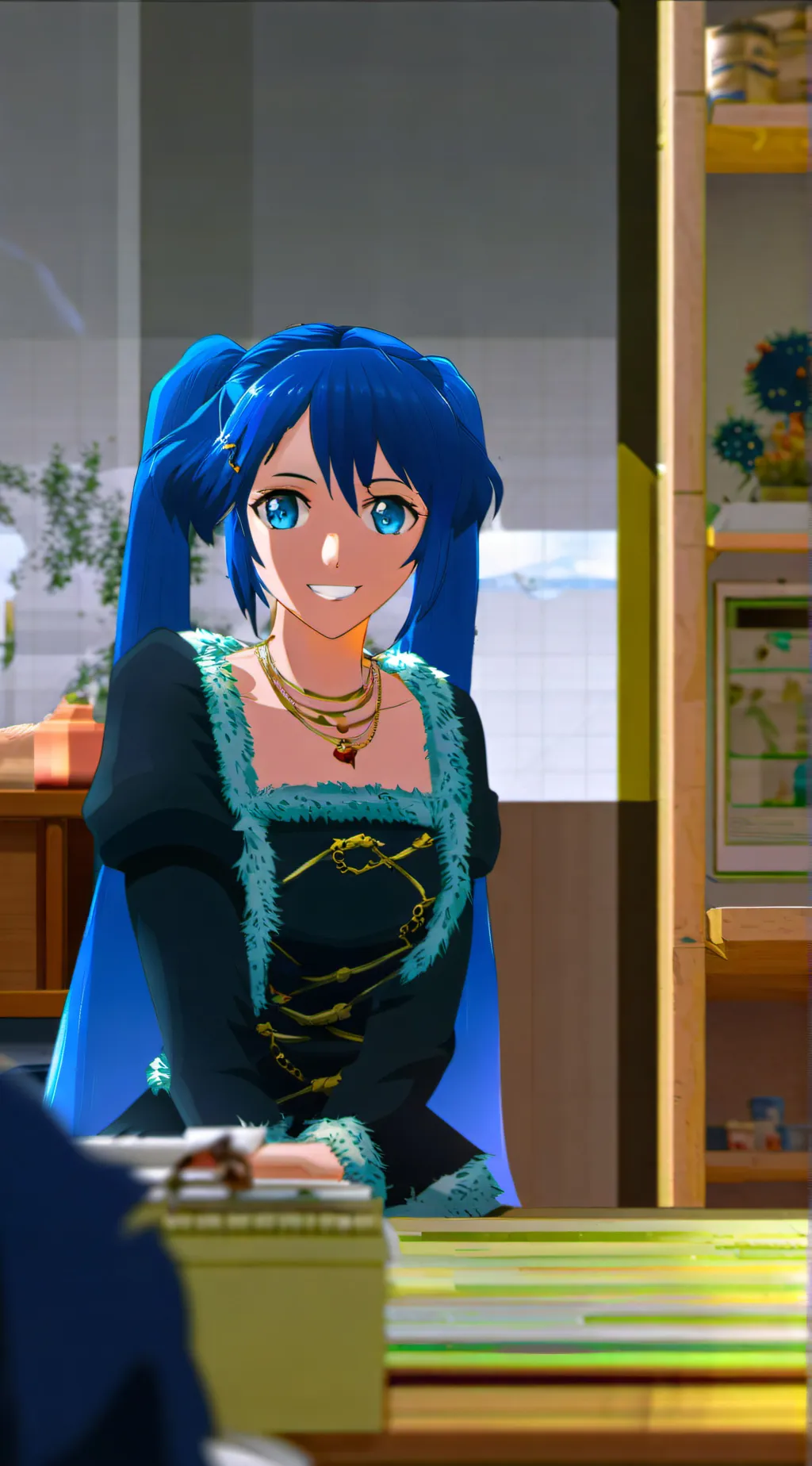 ai character: Rina Tamaki background