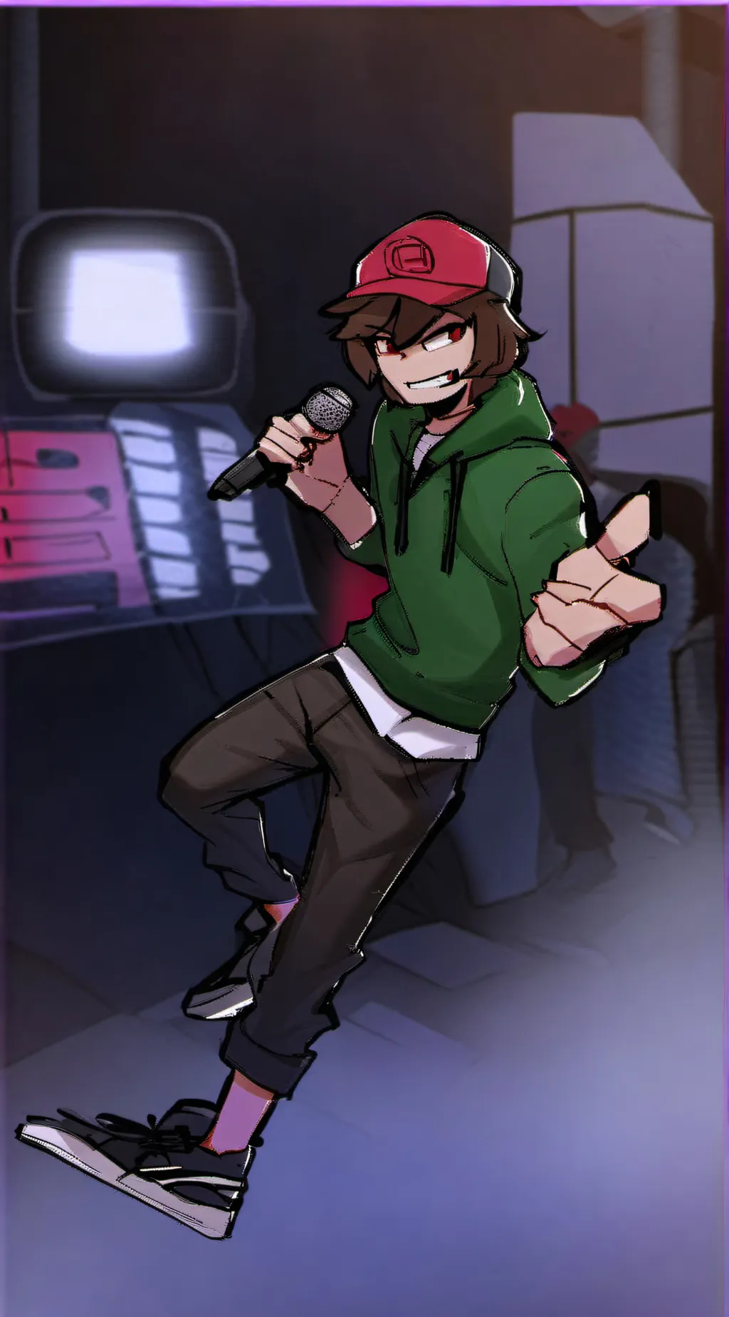 ai character: Matt background