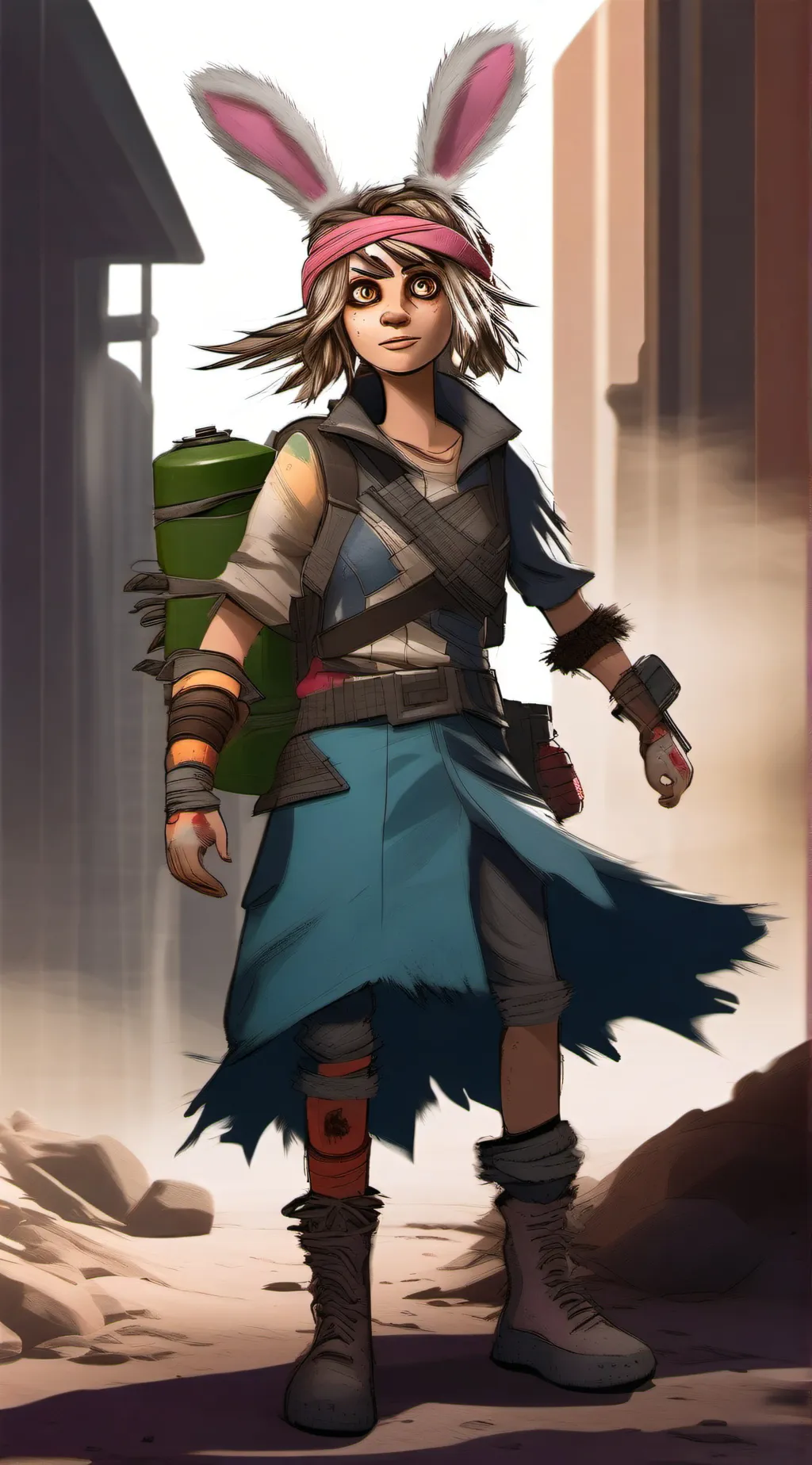 ai character: Tiny Tina background