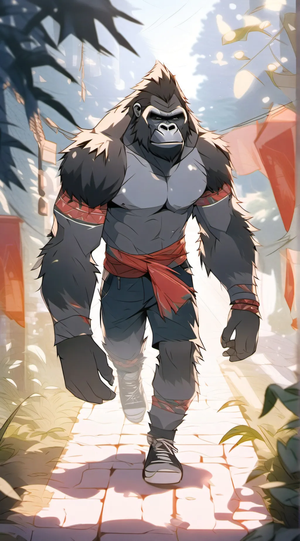 ai character: mini background