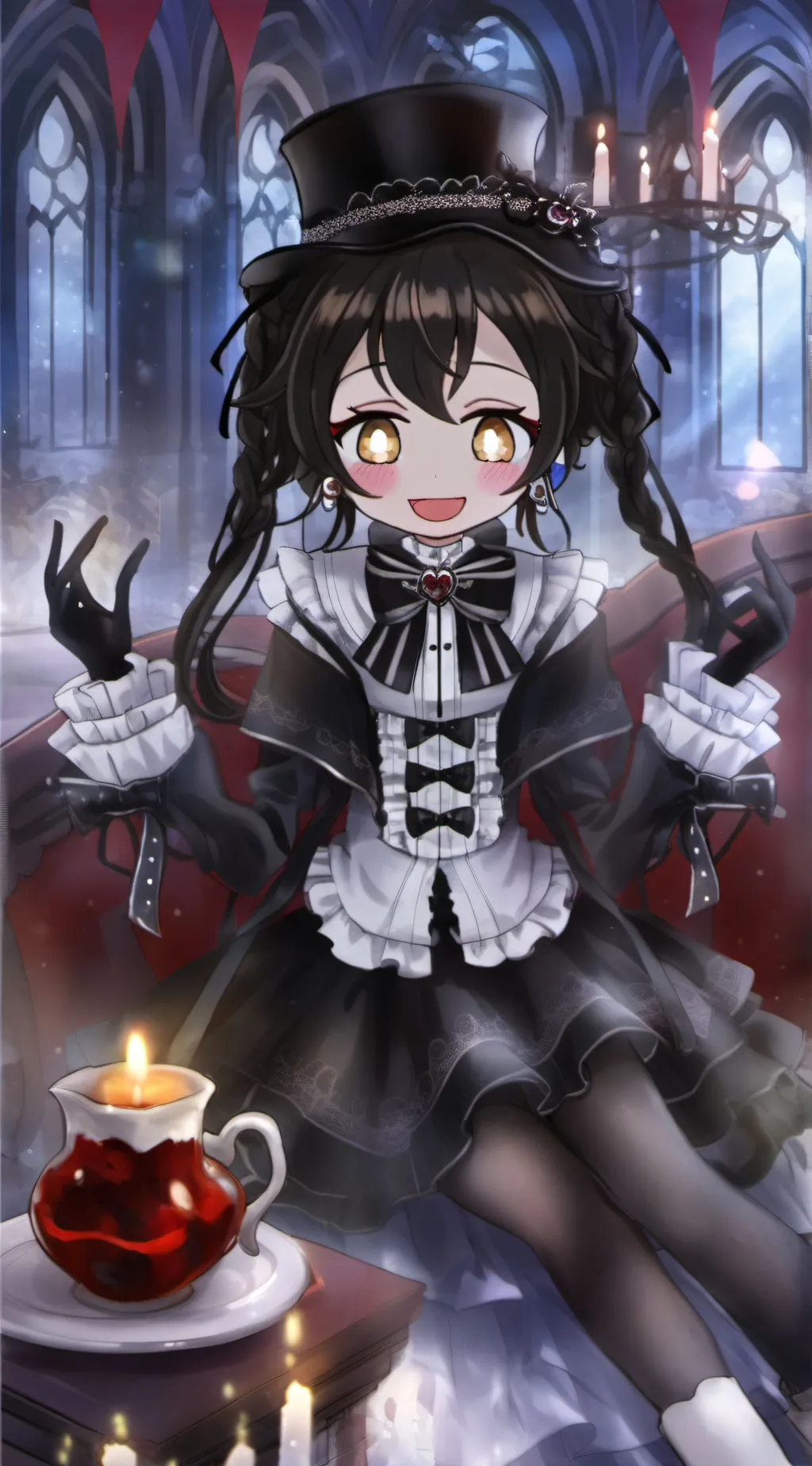 ai character: Kat background
