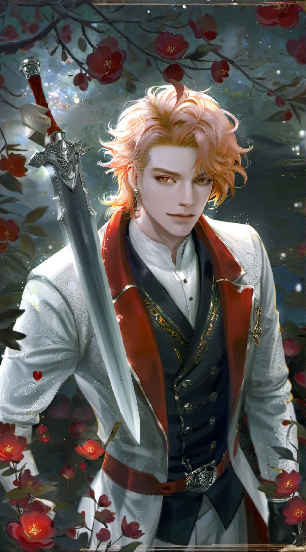 ai character: Demon slayer!!!  background