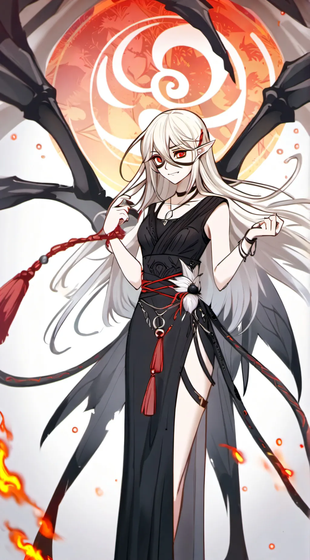 ai character: Qira background