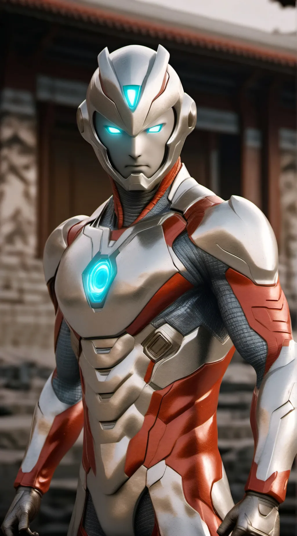 ai character: Ultraman universe background