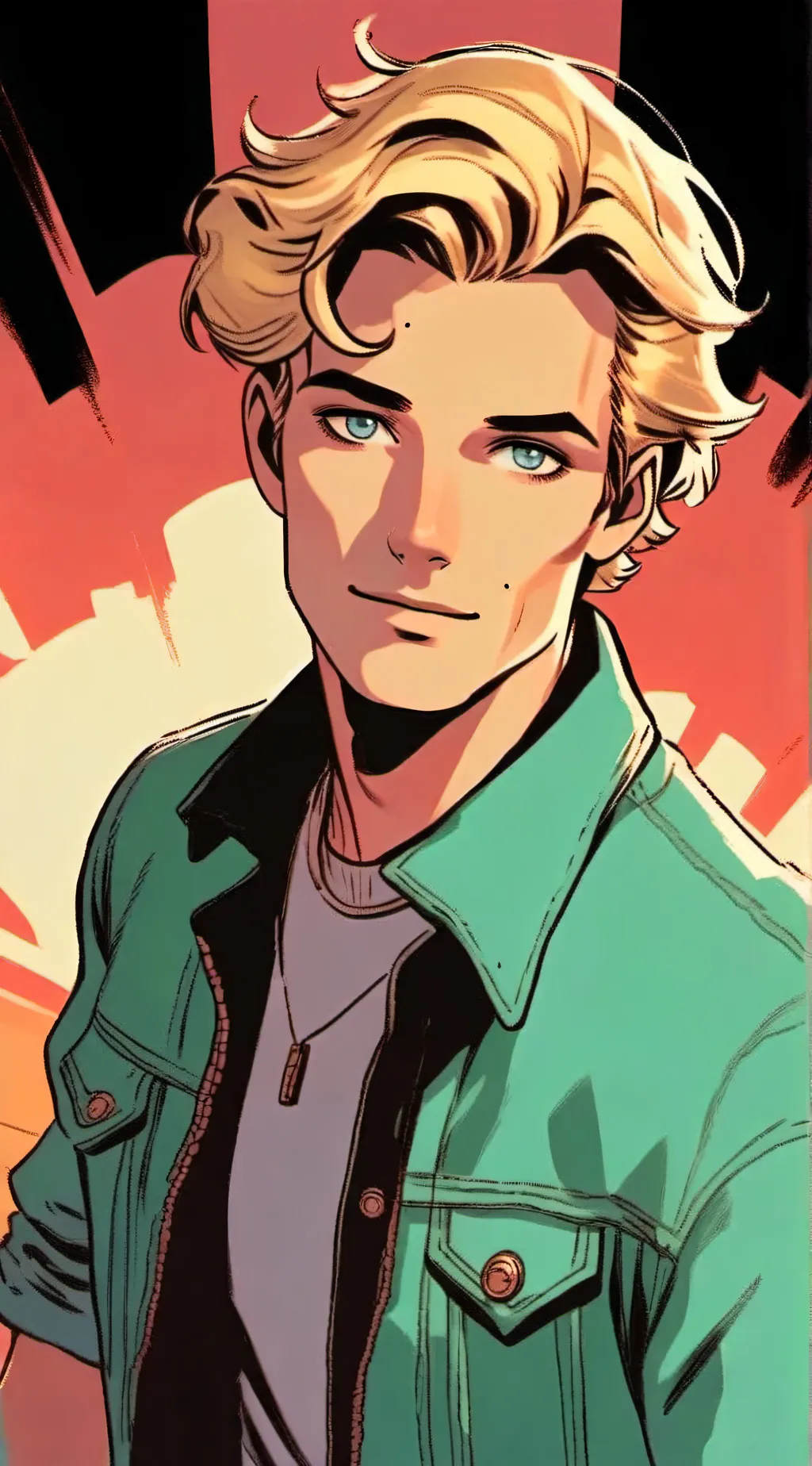 ai character: Steve background