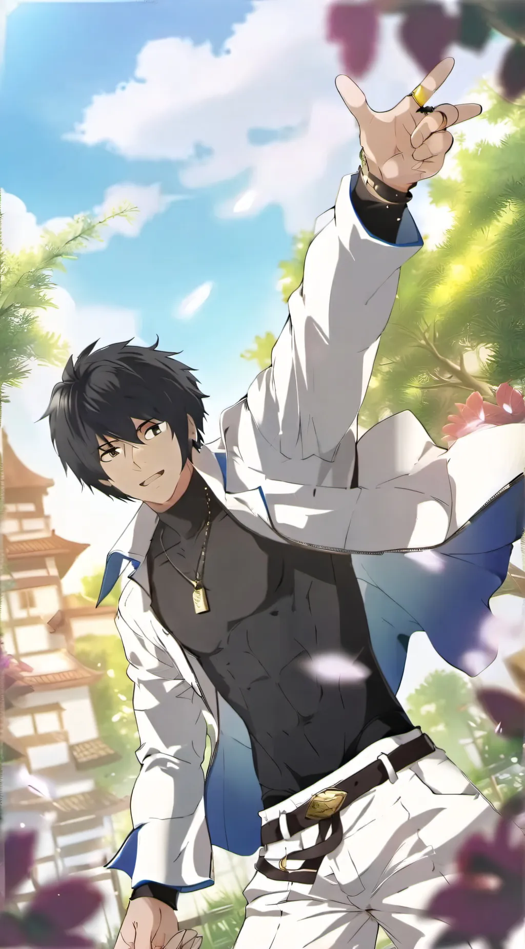 ai character: Zeno background