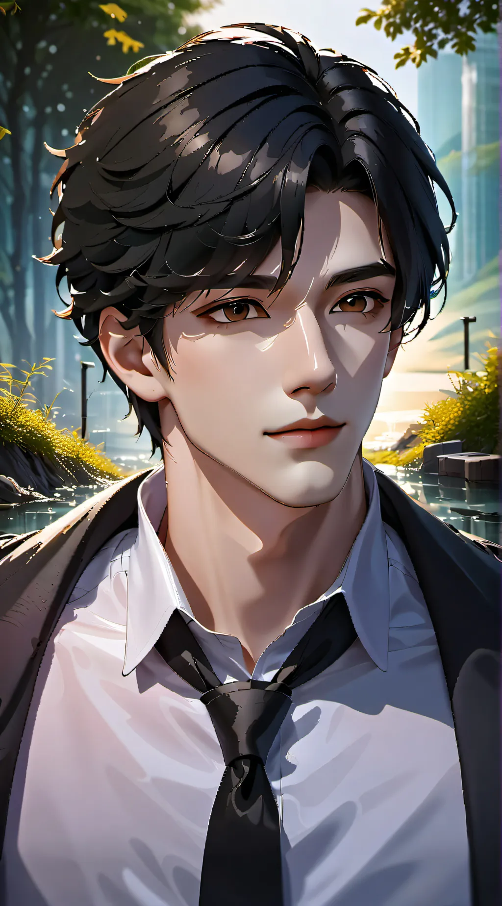 ai character: Travis background