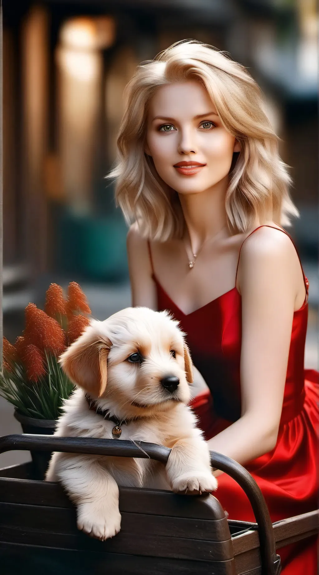 ai character: Poppy background