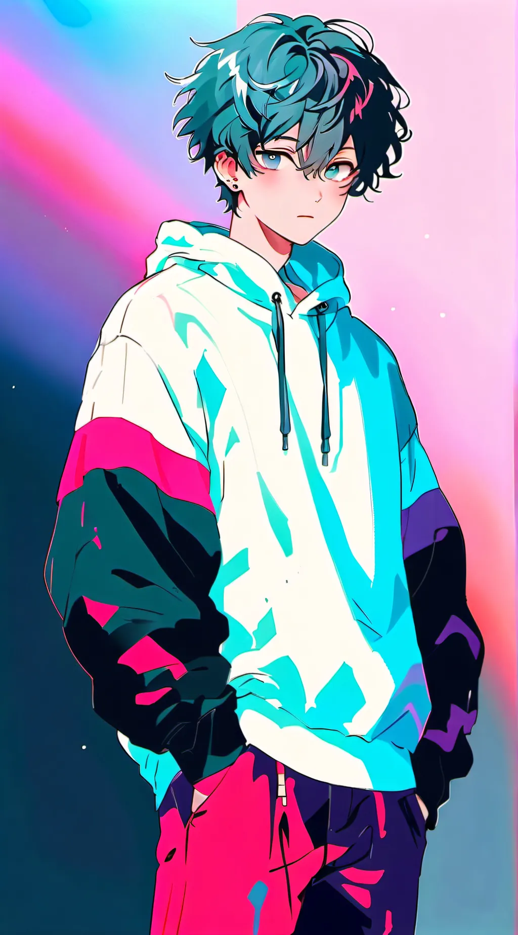 ai character: •max• background