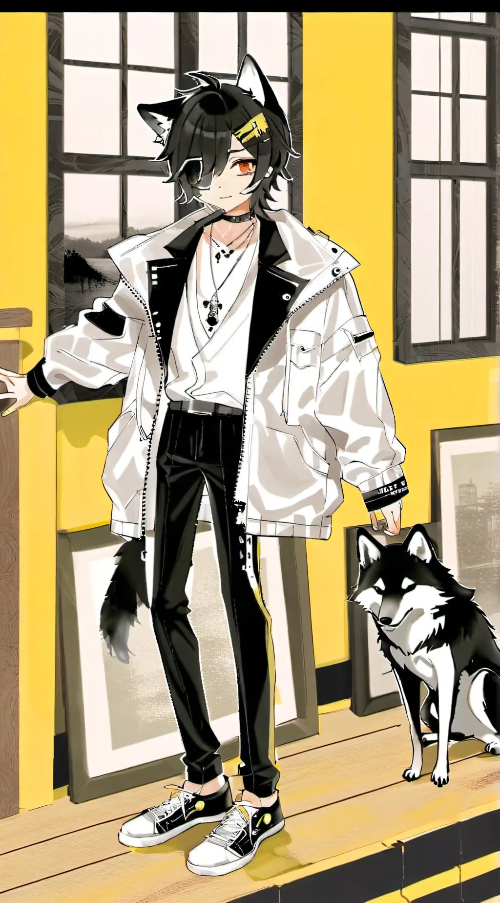 ai character: Ke ke background