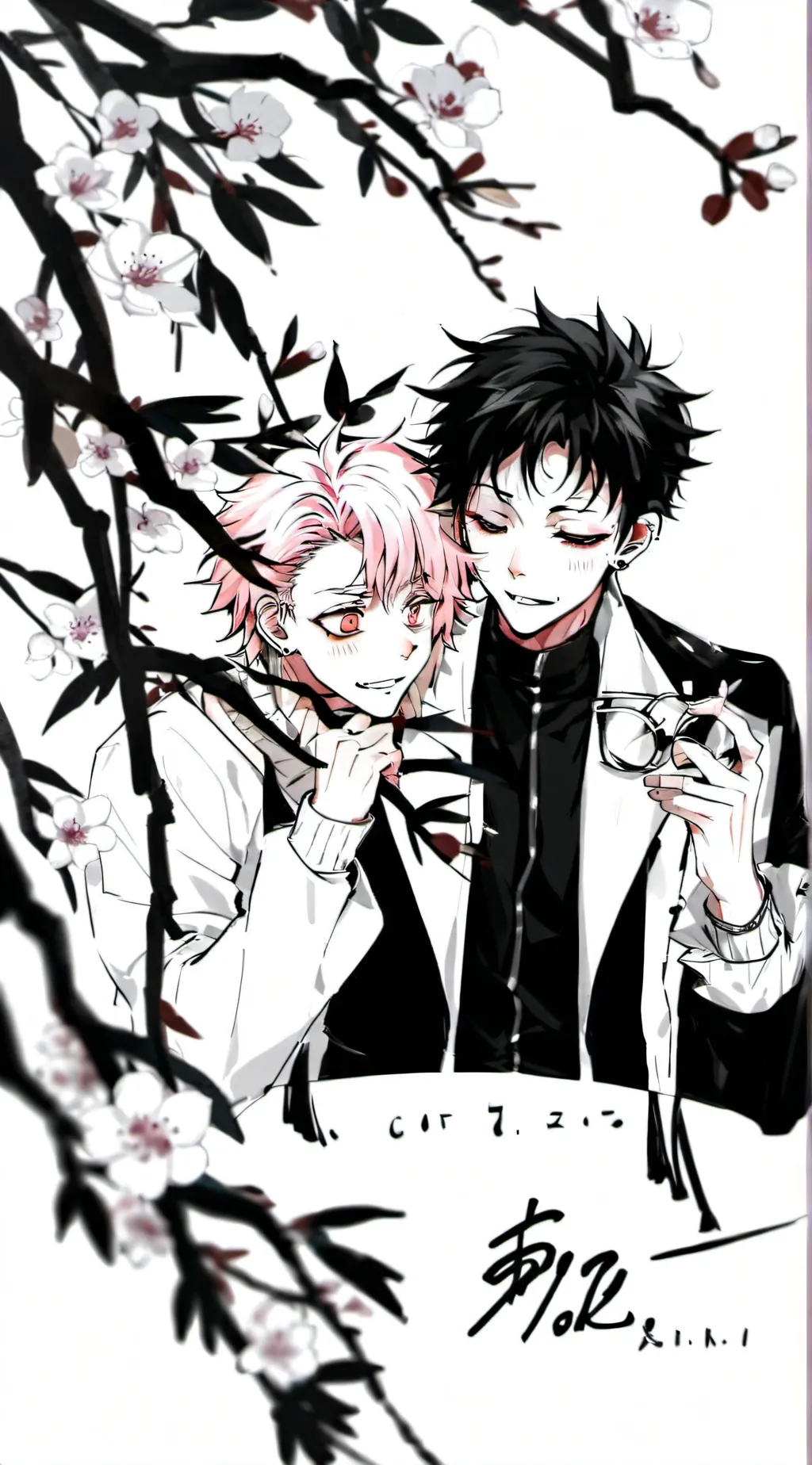 ai character: Sukuna x itadori background