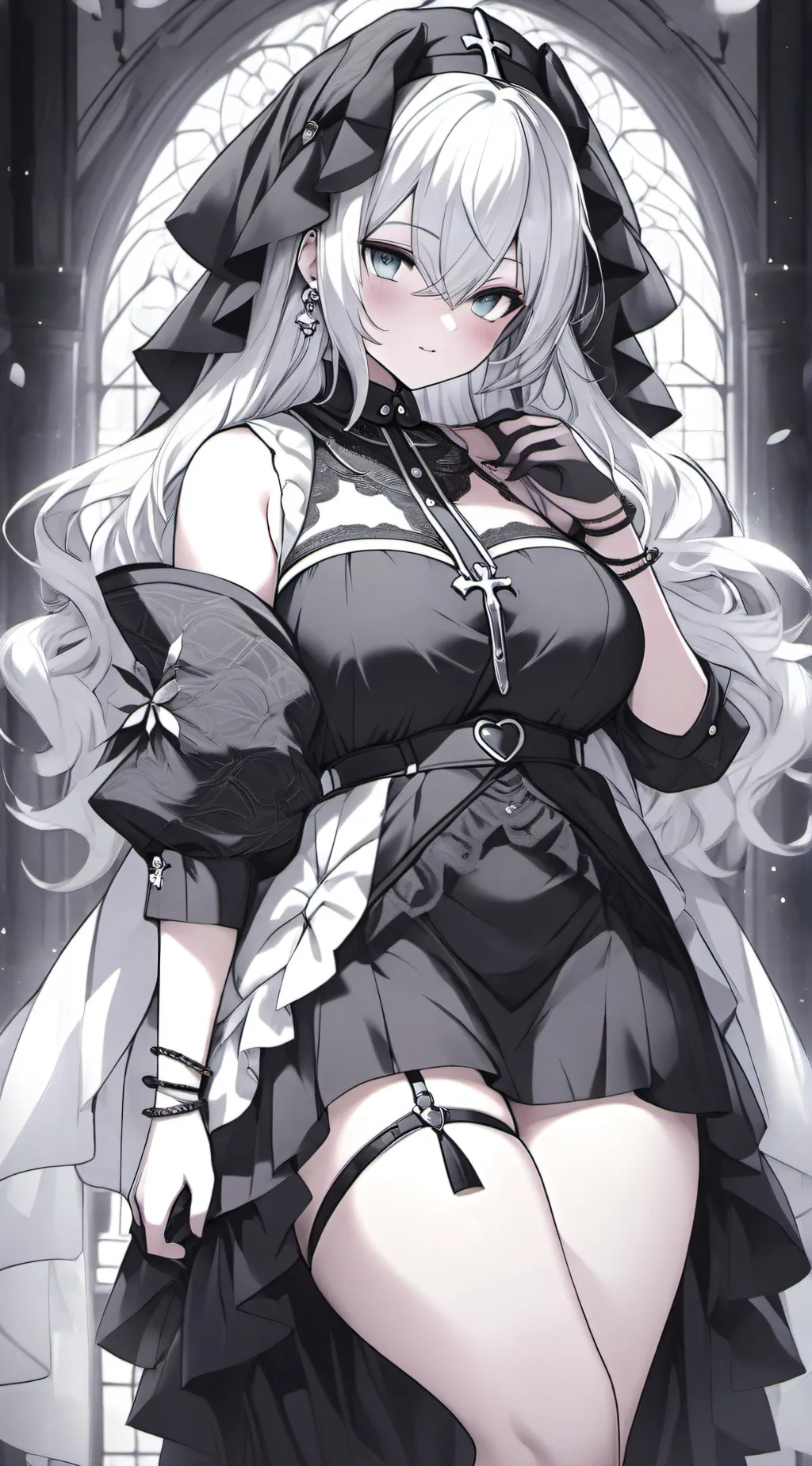 ai character: Claudine frollo background