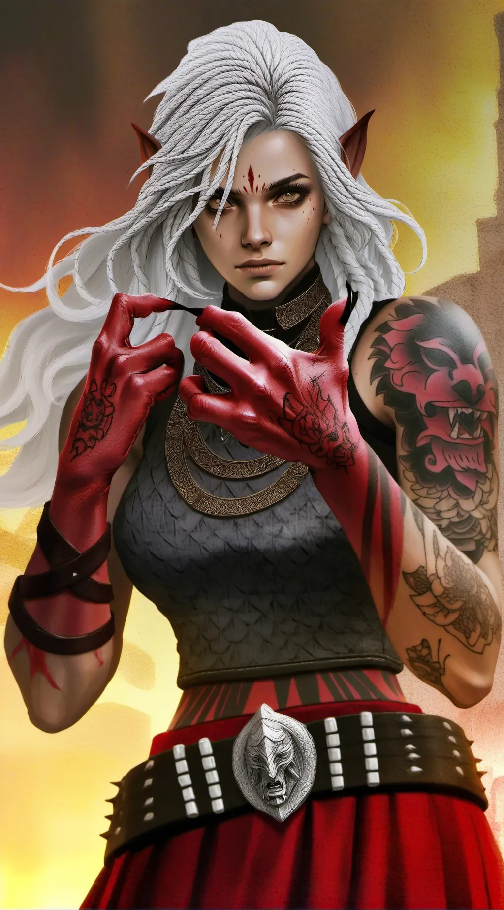 ai character: Arkadia background