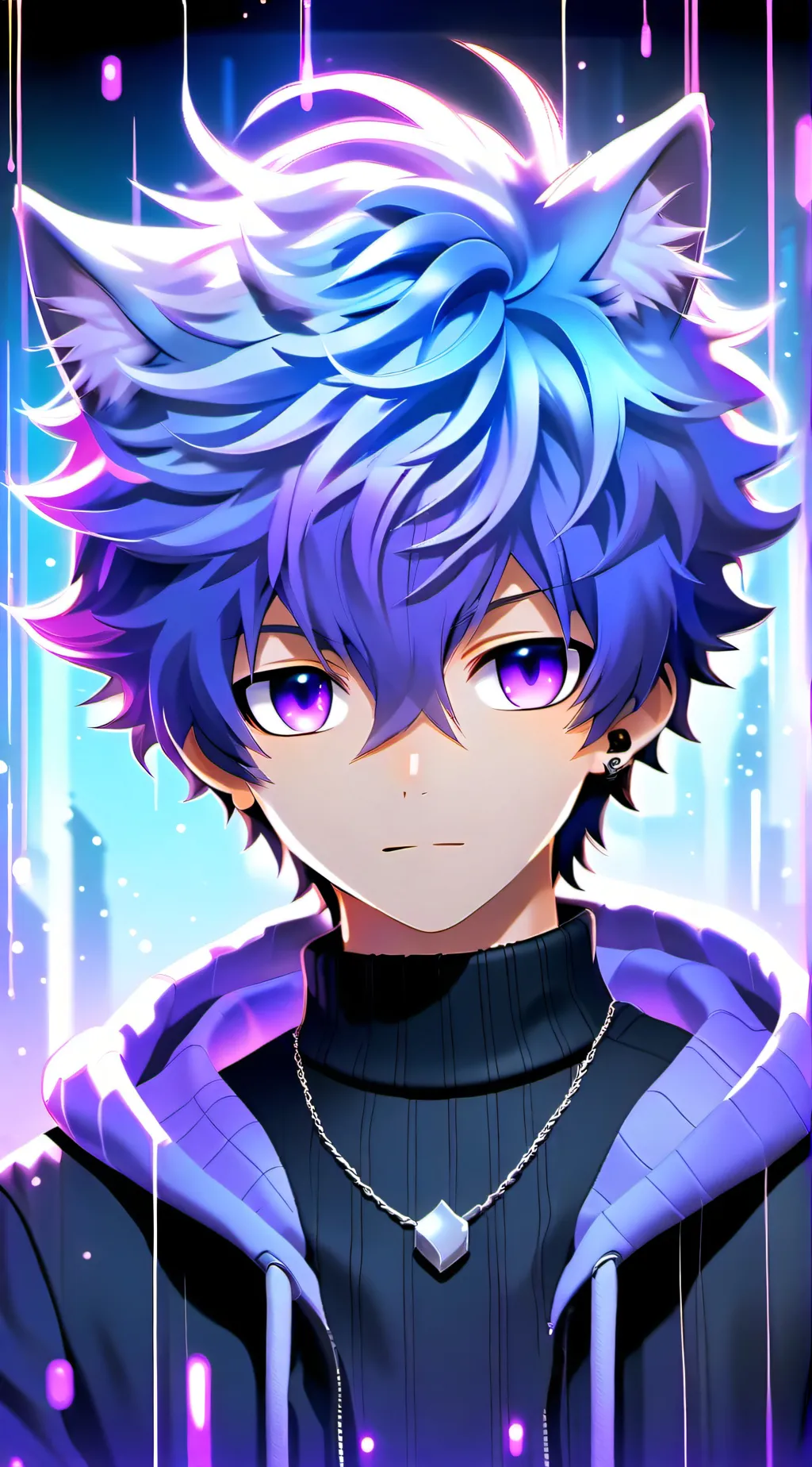 ai character: Catnap 🌙 (Human) background