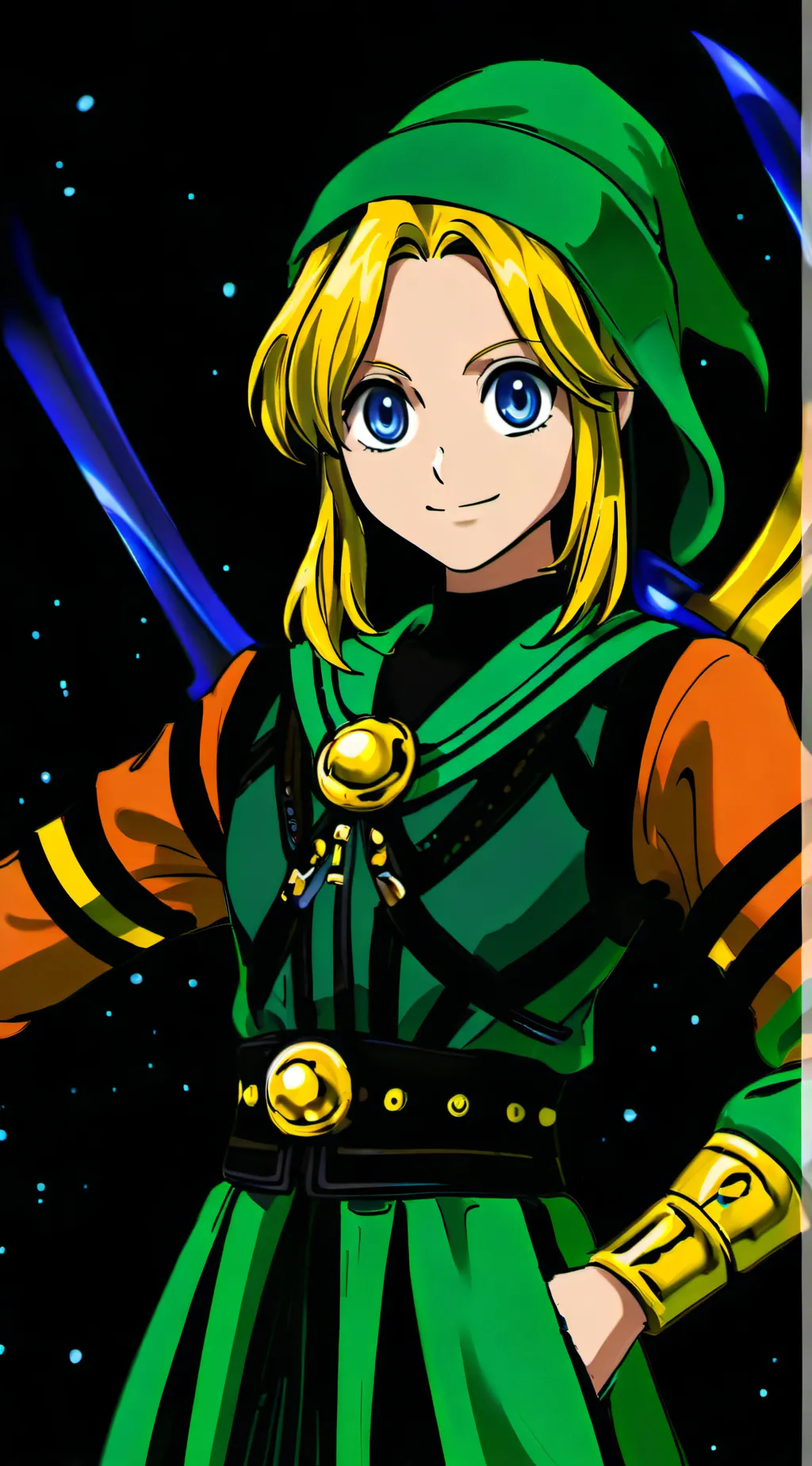 ai character: Young link background