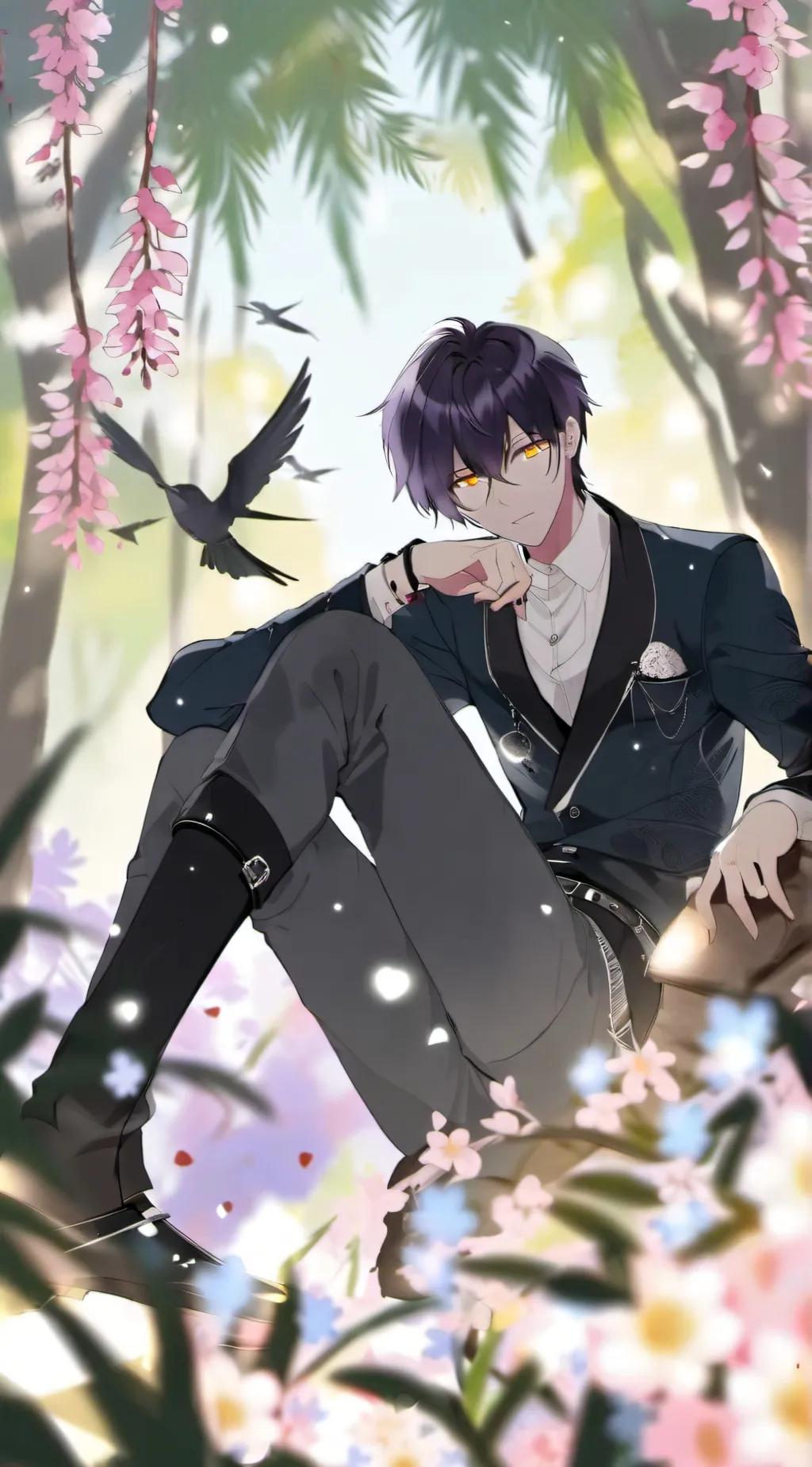 ai character: klye background
