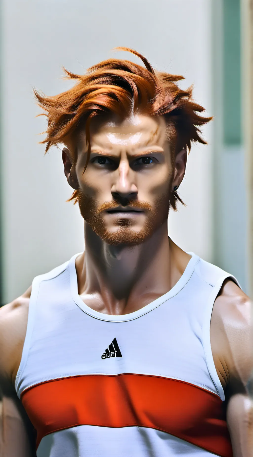 ai character: Cillian Silver background
