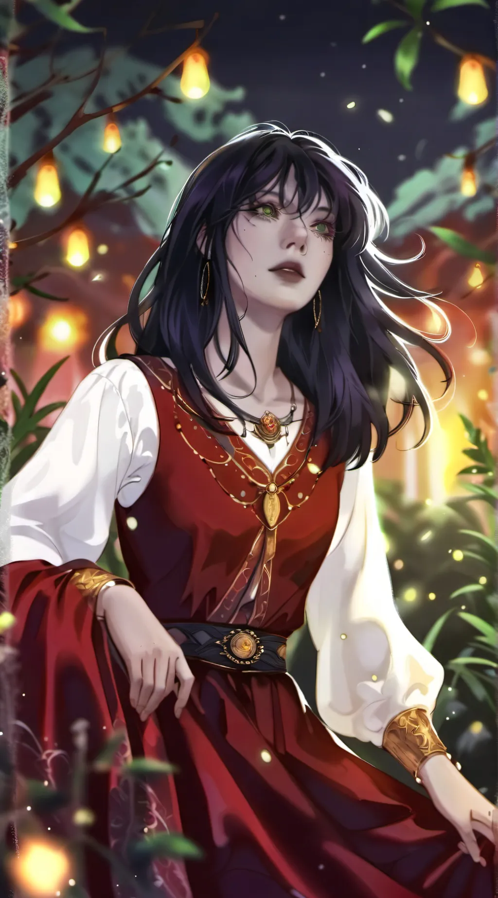 ai character: |~Douma~| background