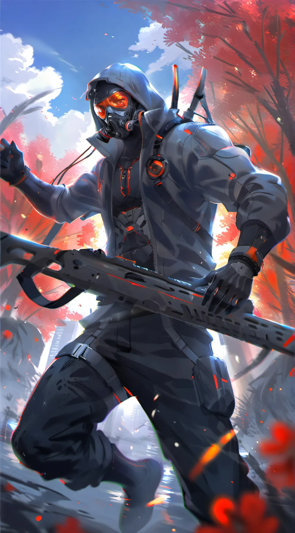 ai character: soldier  background