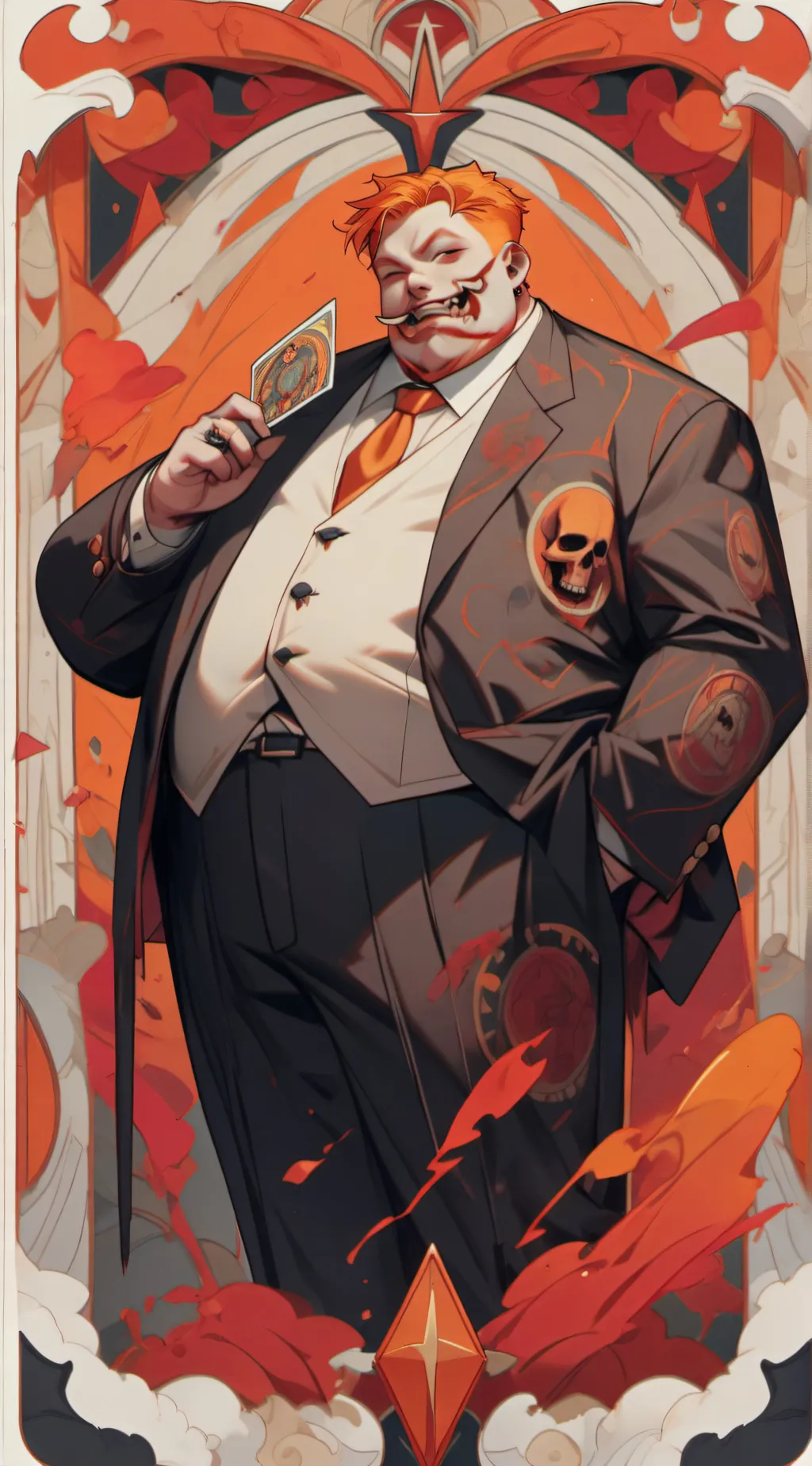 Talkie AI - Chat with Orange Wraith