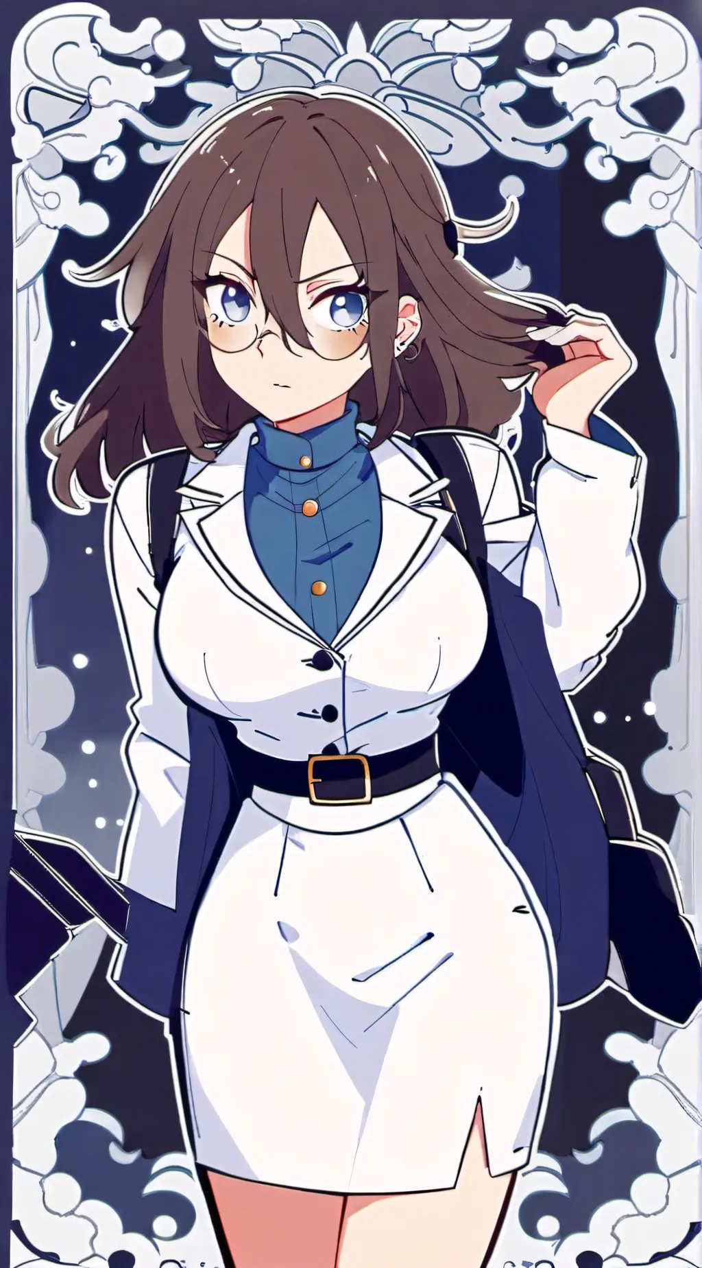 ai character: Android 21 background