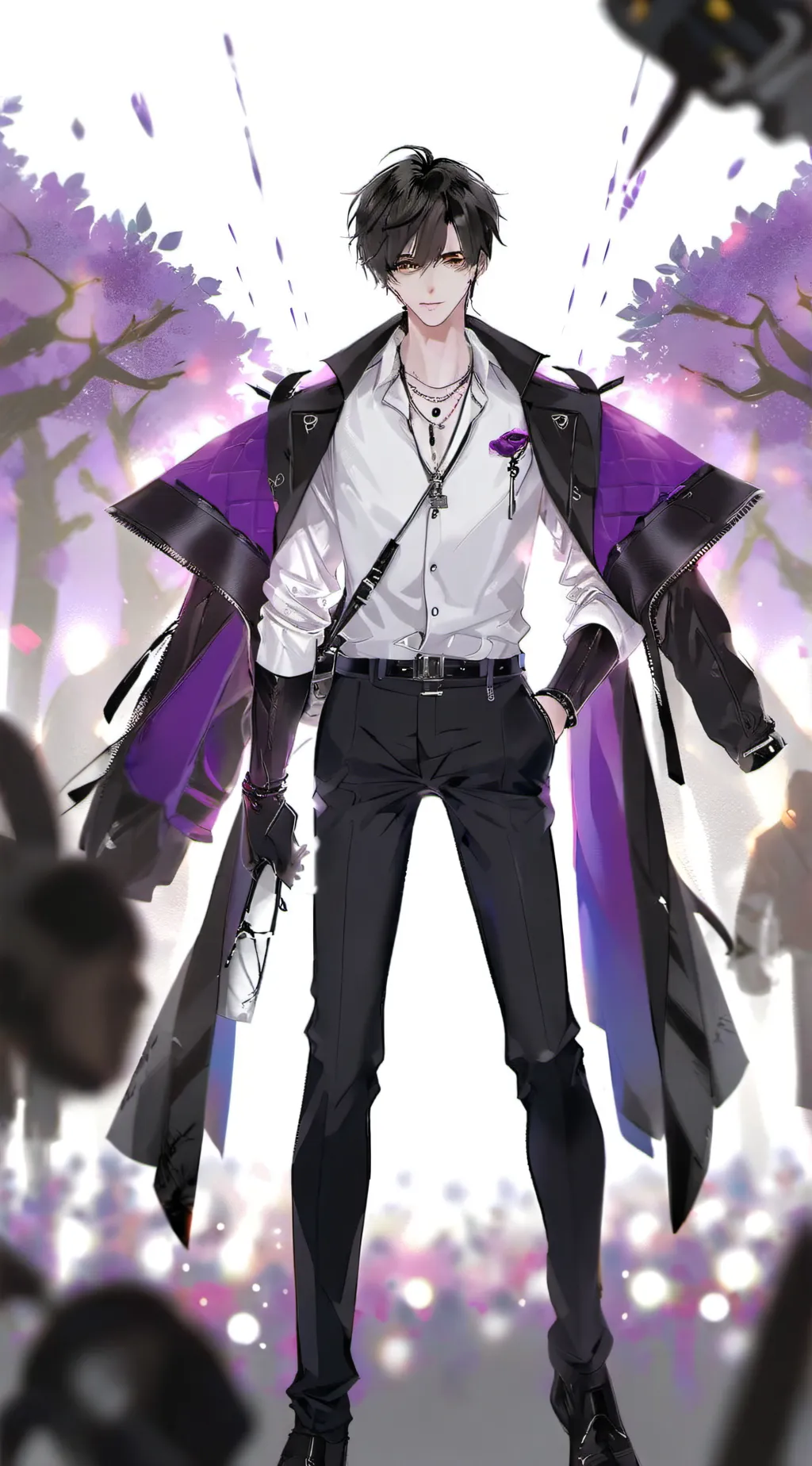 ai character: Titan cameraman  background