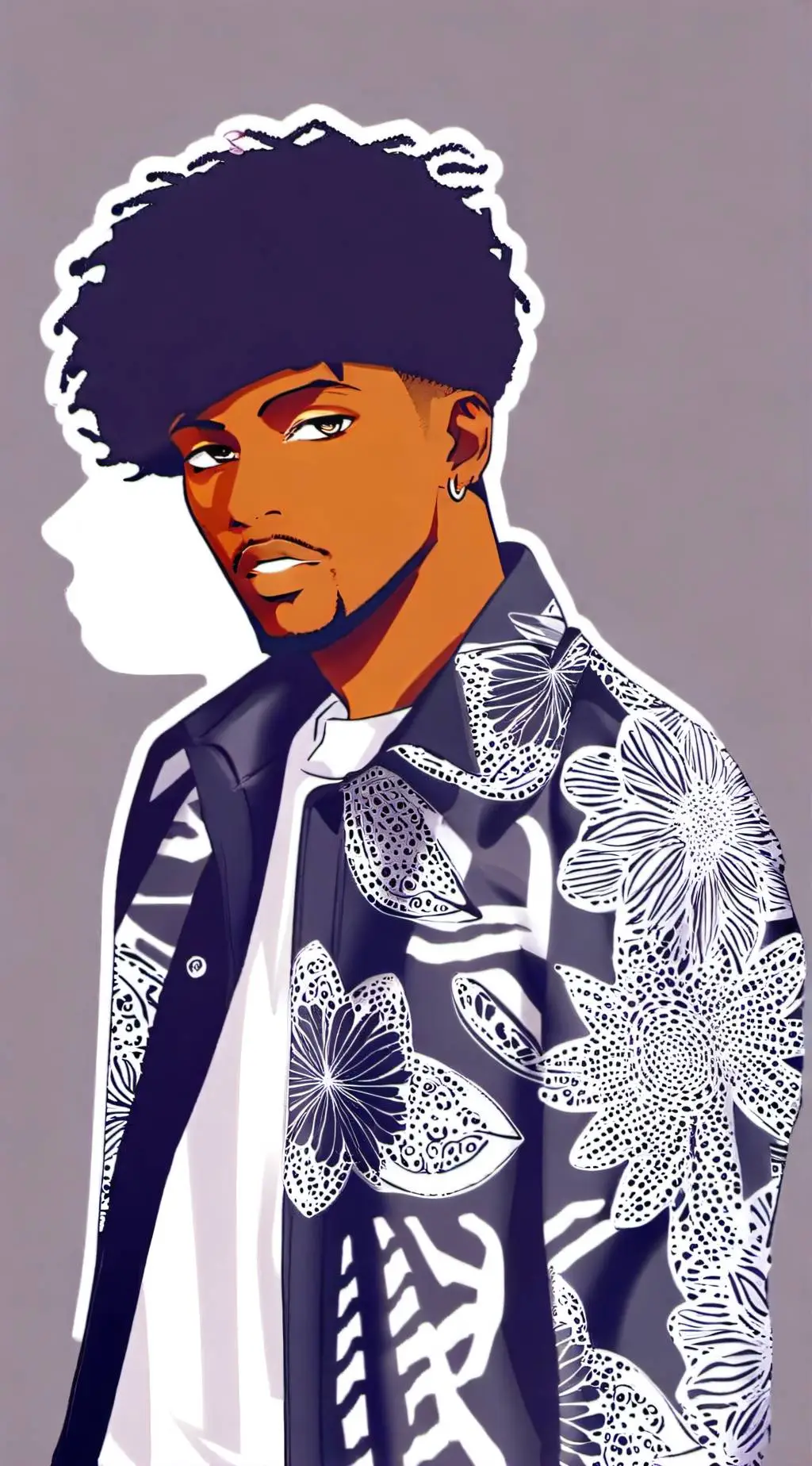 ai character: Cory Gray background