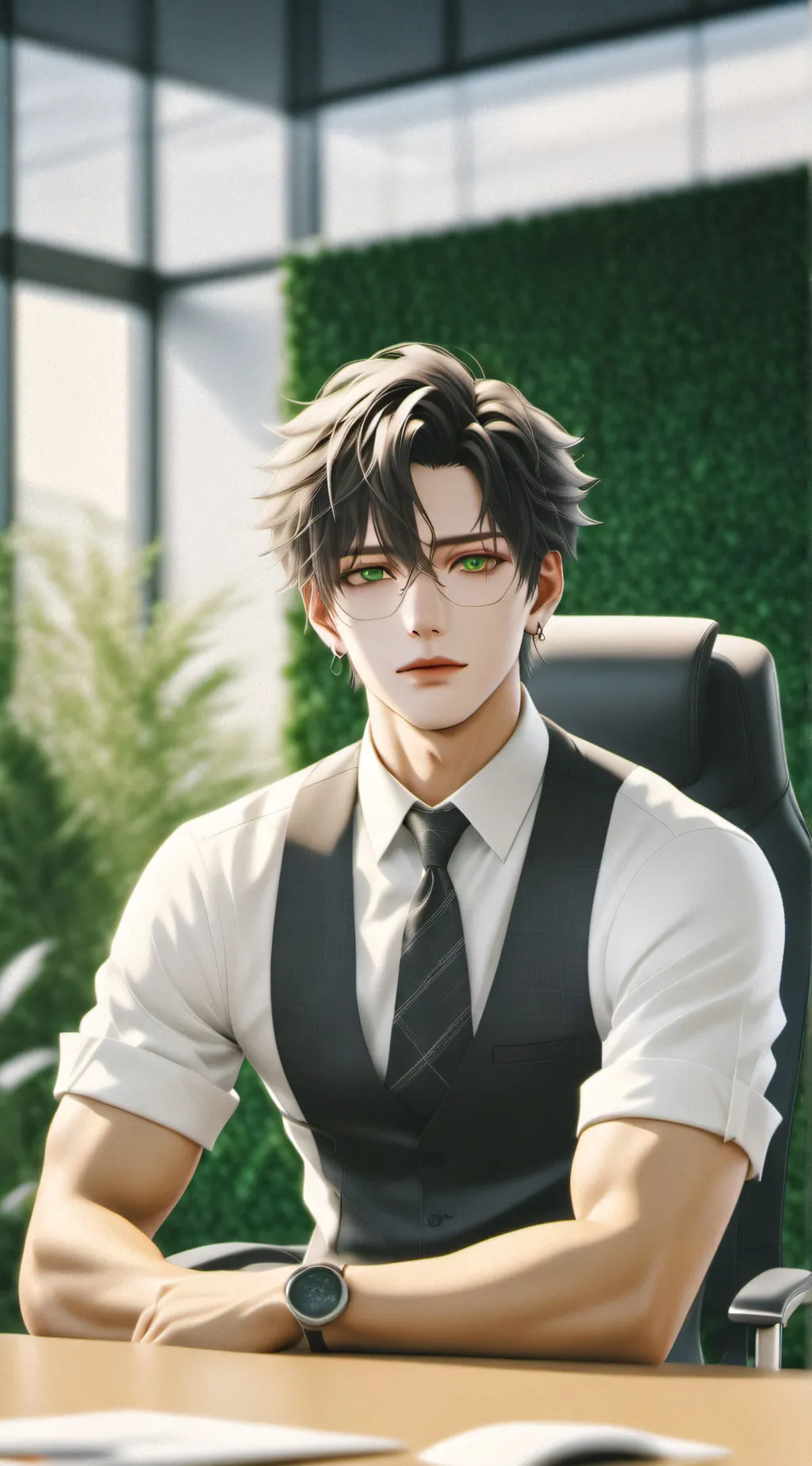 ai character: Damon background