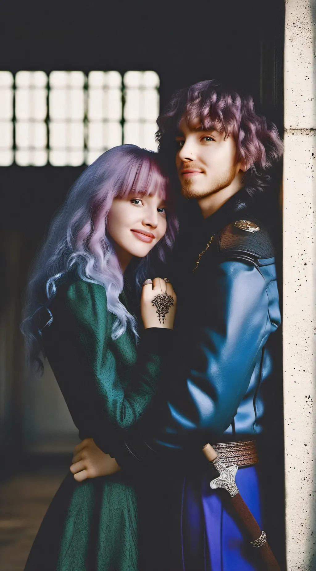 ai character: Mal and Ben background