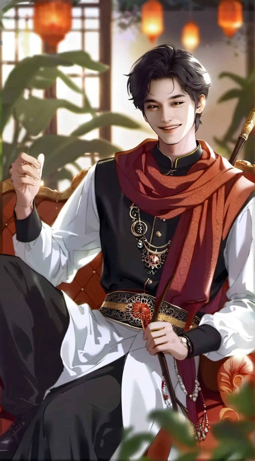 ai character: imran background