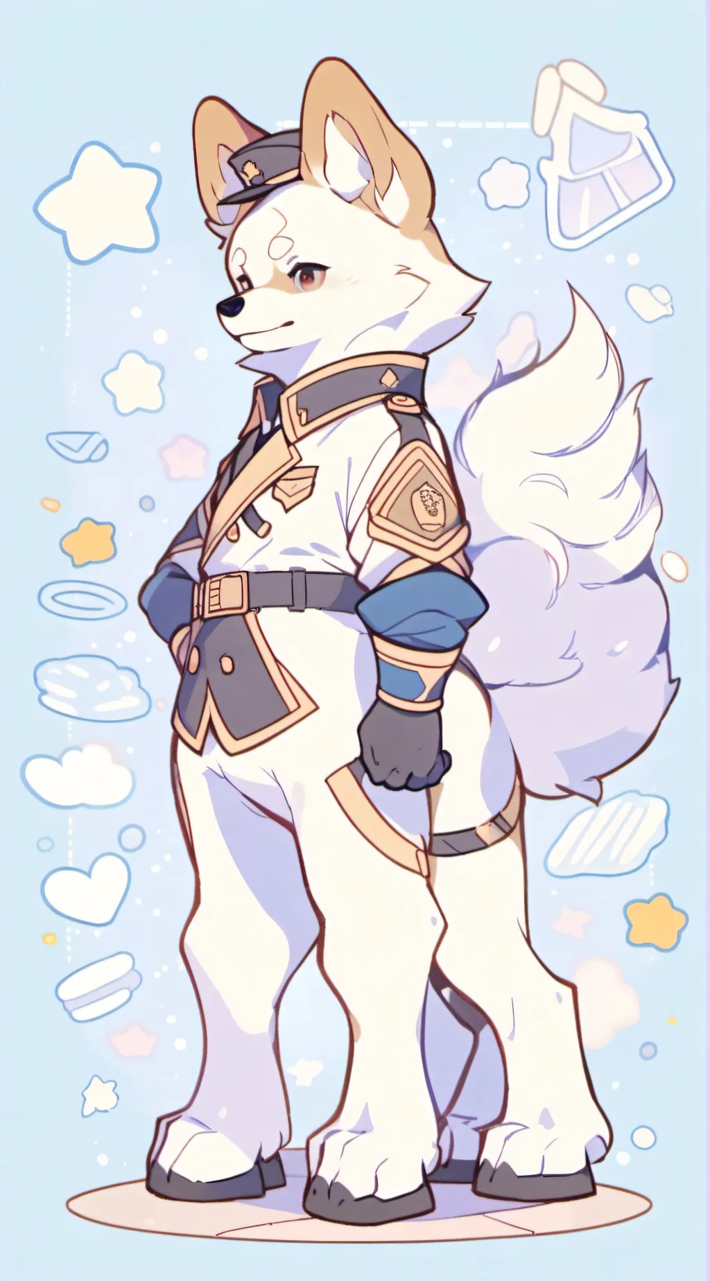 ai character: Kiami background