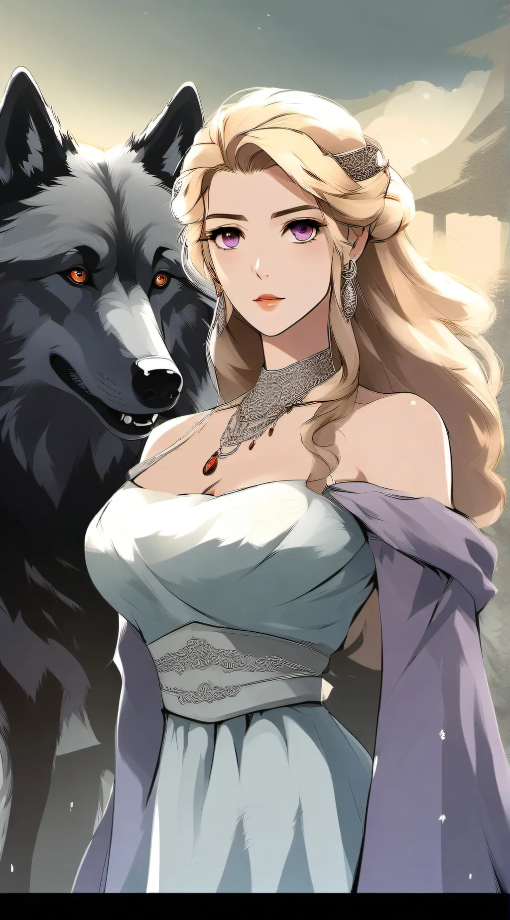 ai character: Aria background